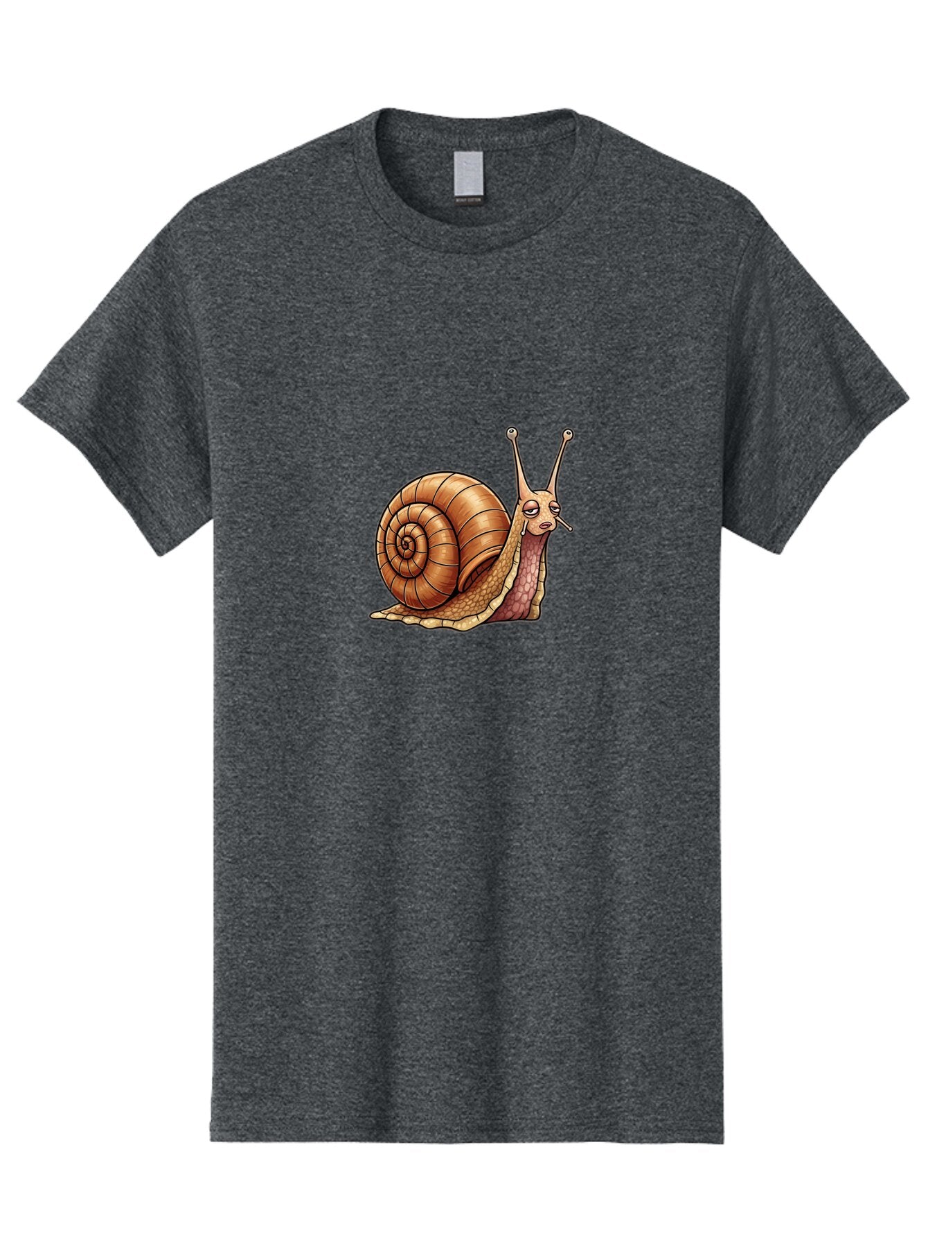 Snail-Smoking-1 Men'S Graphic Tee, 100% Cotton, Comfortable Casual Summer Wear, Machine Washable, Vintage Camera, Old Camera, Antique Camera, Black Camera, Classic Photography, Photography Equipment, Nostalgic Device, Film Camera, Camera Art Ban562 7