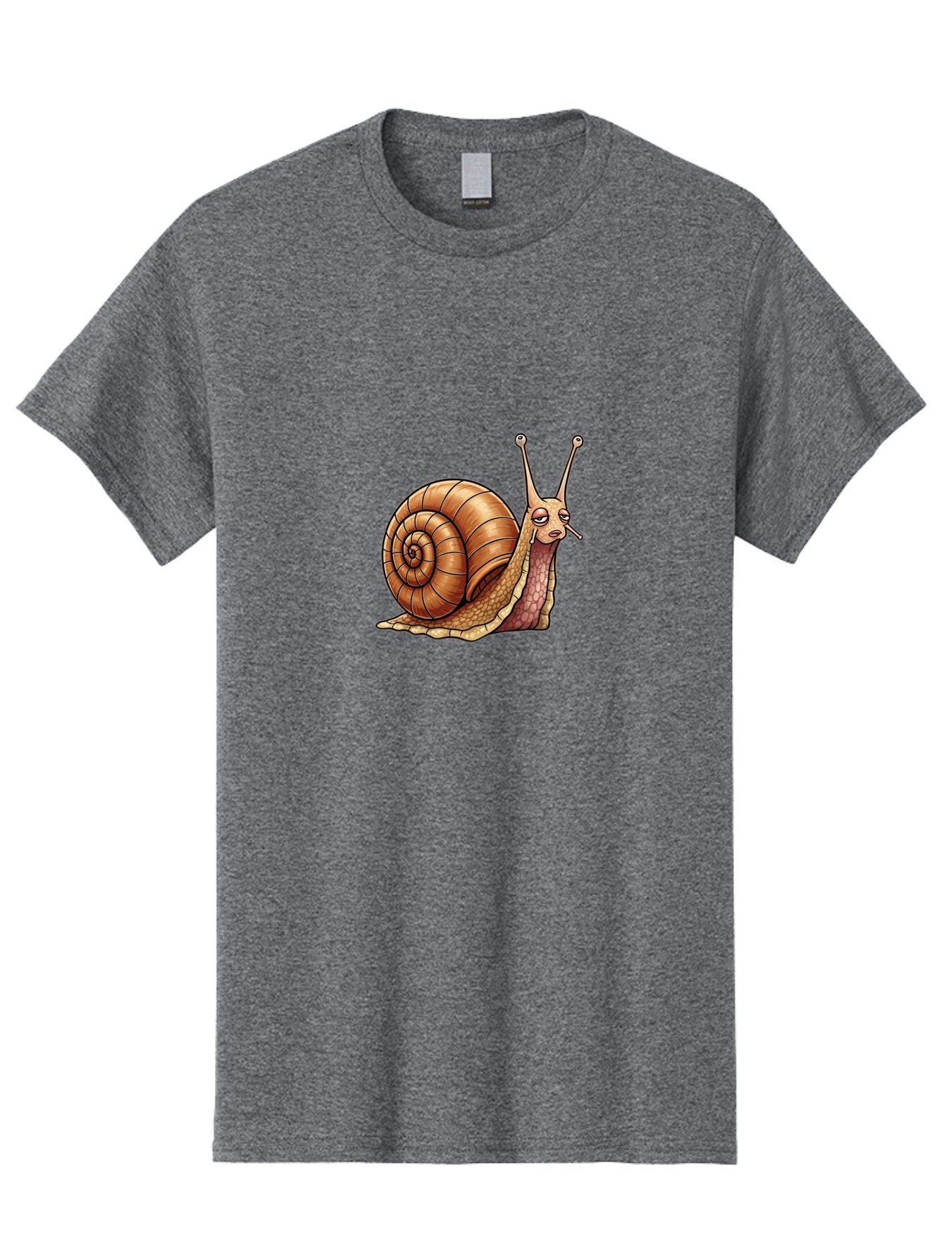 Snail-Smoking-1 Men'S Graphic Tee, 100% Cotton, Comfortable Casual Summer Wear, Machine Washable, Vintage Camera, Old Camera, Antique Camera, Black Camera, Classic Photography, Photography Equipment, Nostalgic Device, Film Camera, Camera Art Ban562 4