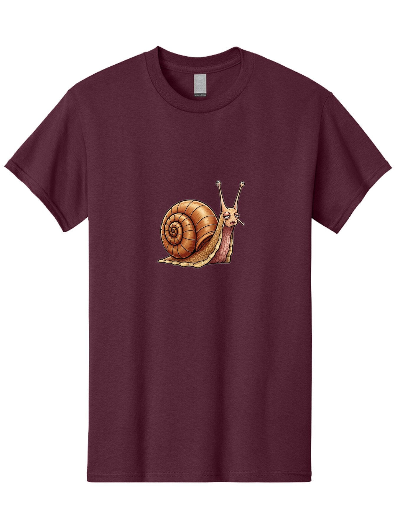 Snail-Smoking-1 Men'S Graphic Tee, 100% Cotton, Comfortable Casual Summer Wear, Machine Washable, Vintage Camera, Old Camera, Antique Camera, Black Camera, Classic Photography, Photography Equipment, Nostalgic Device, Film Camera, Camera Art Ban562 5