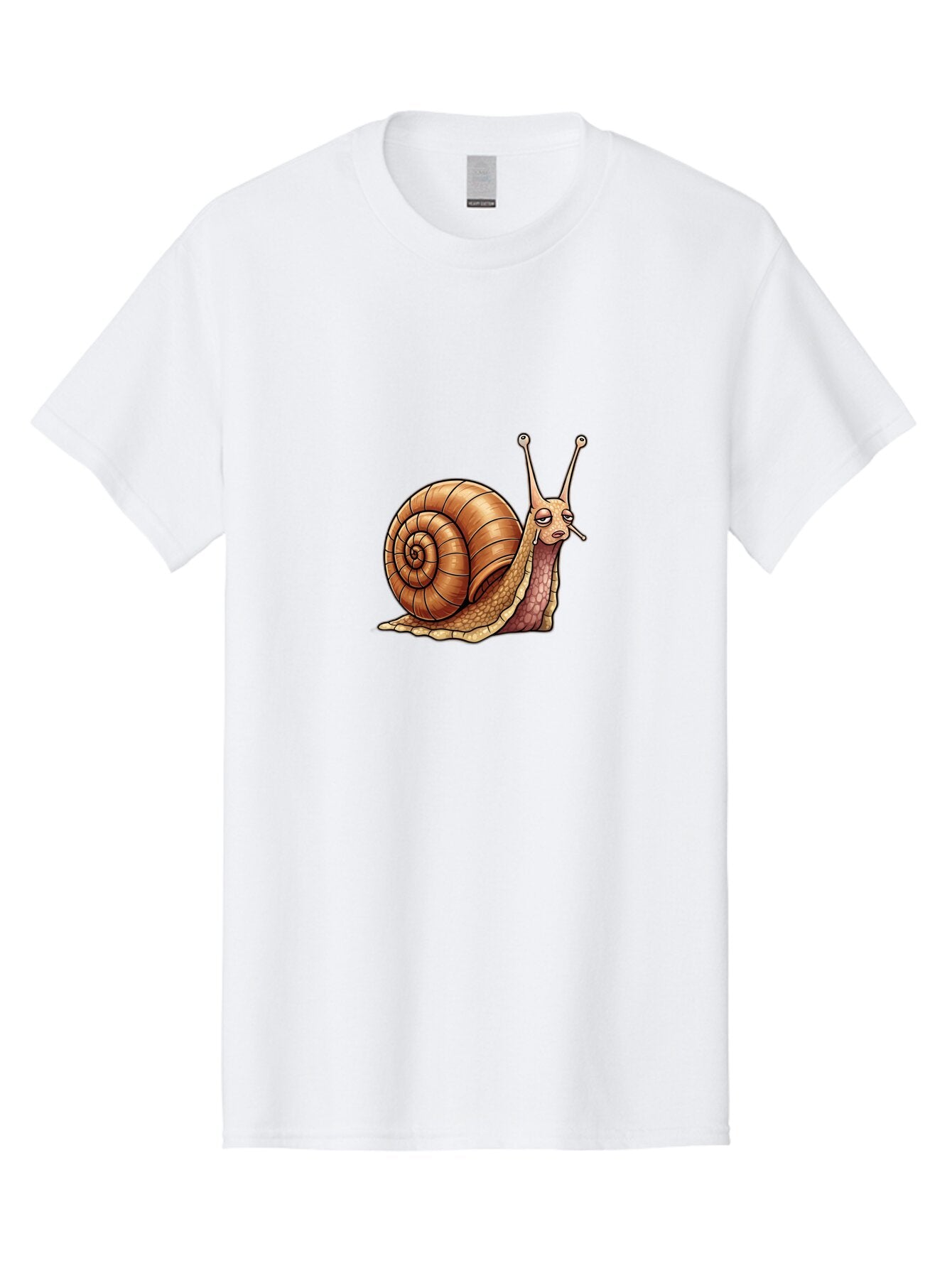 Snail-Smoking-1 Men'S Graphic Tee, 100% Cotton, Comfortable Casual Summer Wear, Machine Washable, Vintage Camera, Old Camera, Antique Camera, Black Camera, Classic Photography, Photography Equipment, Nostalgic Device, Film Camera, Camera Art Ban562 9
