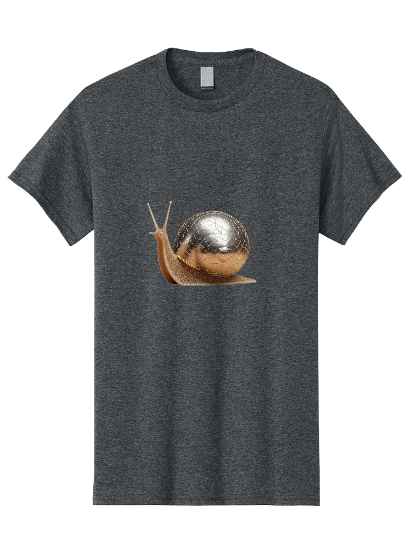 Snail-With-Chrome-Shell Men'S Graphic Tee, 100% Cotton, Comfortable Casual Summer Wear, Machine Washable, Vintage Camera, Old Camera, Antique Camera, Black Camera, Classic Photography, Photography Equipment, Nostalgic Device, Film Camera, Ban564