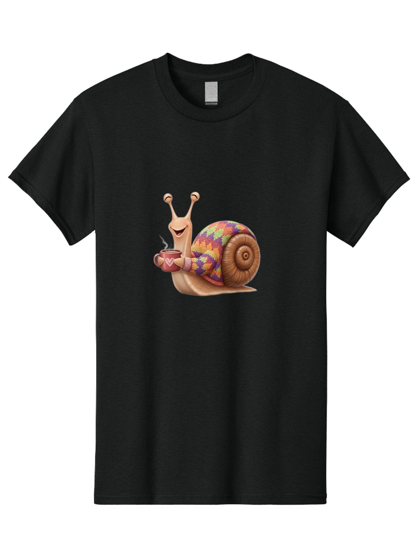 Snail-With-Coffee-Mug Men'S Graphic Tee, 100% Cotton, Comfortable Casual Summer Wear, Machine Washable, Vintage Camera, Old Camera, Antique Camera, Black Camera, Classic Photography, Photography Equipment, Nostalgic Device, Film Camera, Ban566 13