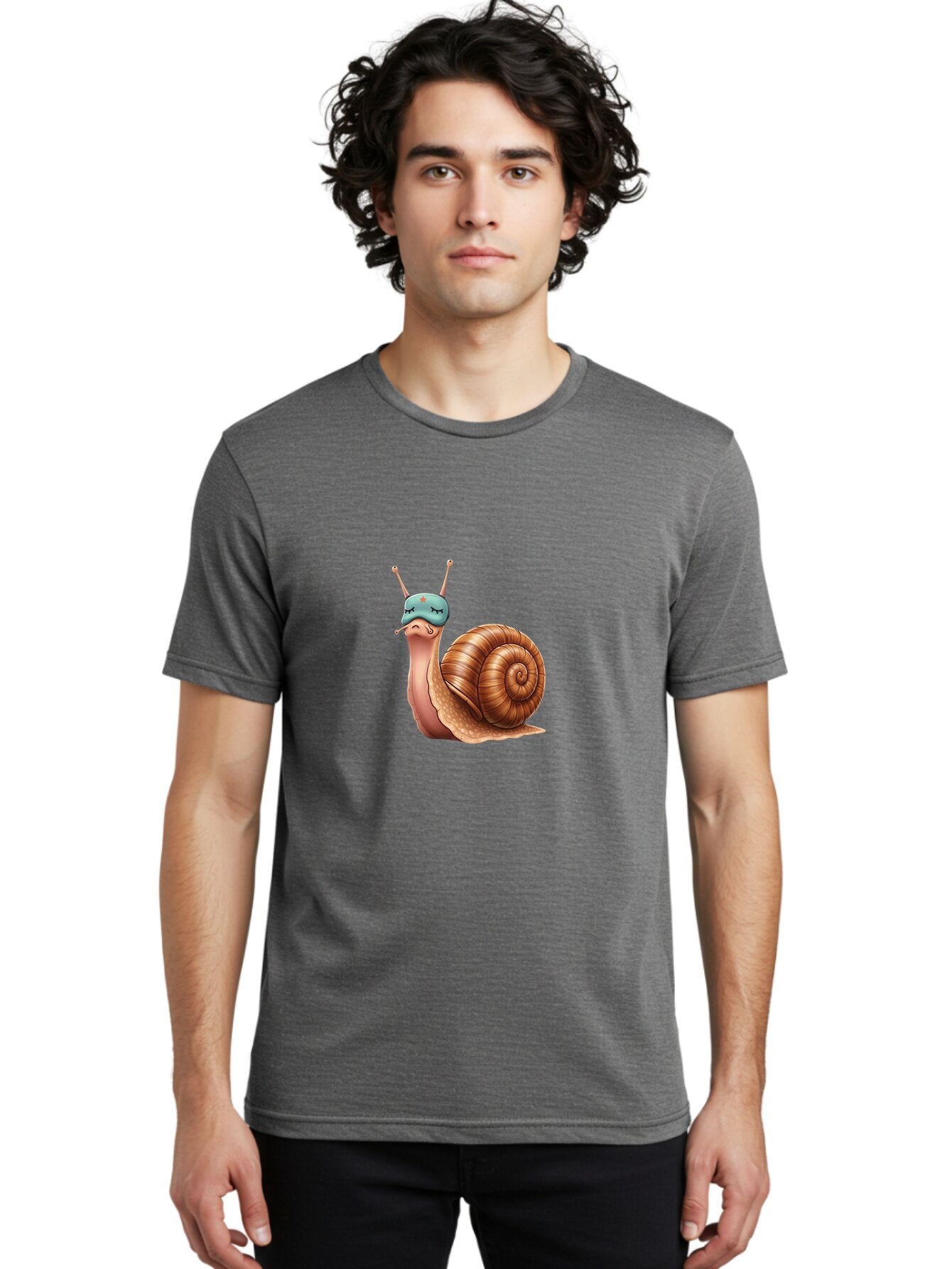 Snail-With-Sleep-Mask Men'S Graphic Tee, 100% Cotton, Comfortable Casual Summer Wear, Machine Washable, Vintage Camera, Old Camera, Antique Camera, Black Camera, Classic Photography, Photography Equipment, Nostalgic Device, Film Camera, Ban571 30