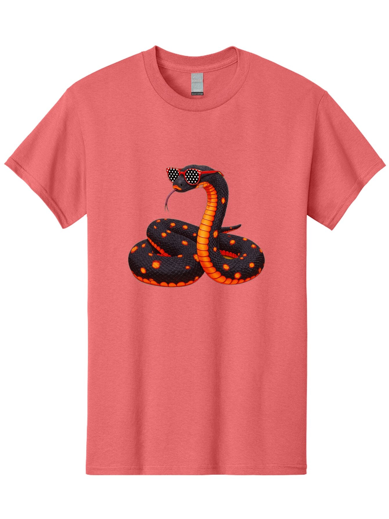 Snake-In-Sunglasses-1 Men'S Graphic Tee, 100% Cotton, Comfortable Casual Summer Wear, Machine Washable, Vintage Camera, Old Camera, Antique Camera, Black Camera, Classic Photography, Photography Equipment, Nostalgic Device, Film Camera, Ban577 3