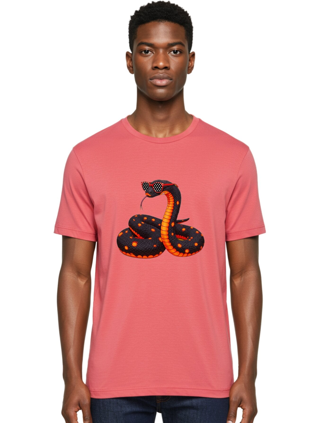 Snake-In-Sunglasses-1 Men'S Graphic Tee, 100% Cotton, Comfortable Casual Summer Wear, Machine Washable, Vintage Camera, Old Camera, Antique Camera, Black Camera, Classic Photography, Photography Equipment, Nostalgic Device, Film Camera, Ban577 22