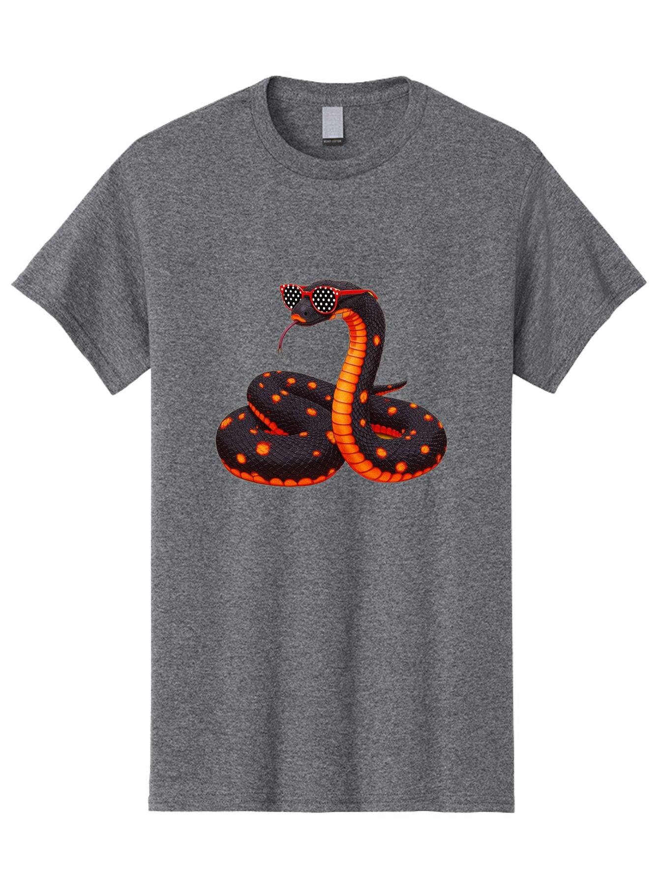 Snake-In-Sunglasses-1 Men'S Graphic Tee, 100% Cotton, Comfortable Casual Summer Wear, Machine Washable, Vintage Camera, Old Camera, Antique Camera, Black Camera, Classic Photography, Photography Equipment, Nostalgic Device, Film Camera, Ban577 11