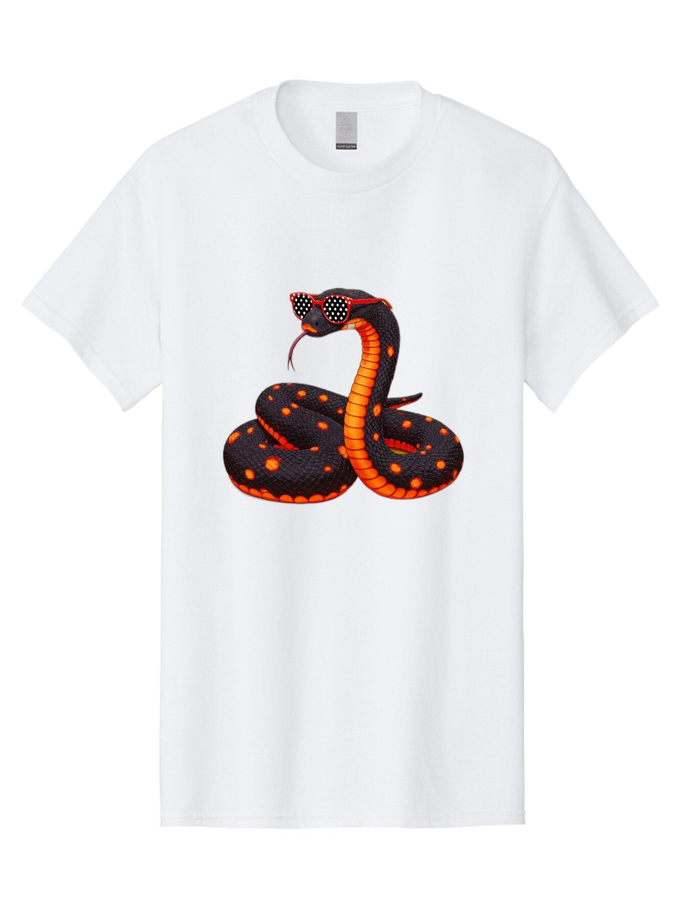 Snake-In-Sunglasses-1 Men'S Graphic Tee, 100% Cotton, Comfortable Casual Summer Wear, Machine Washable, Vintage Camera, Old Camera, Antique Camera, Black Camera, Classic Photography, Photography Equipment, Nostalgic Device, Film Camera, Ban577 12