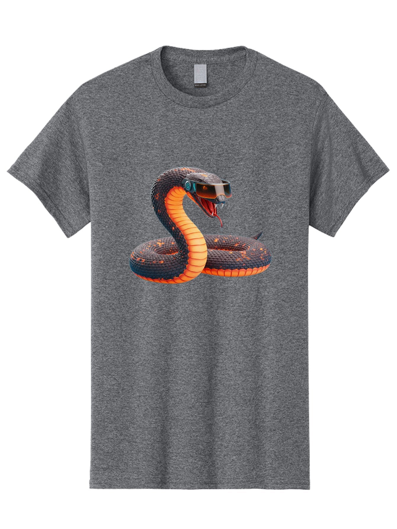 Snake-Vr-Goggles Men'S Graphic Tee, 100% Cotton, Comfortable Casual Summer Wear, Machine Washable, Vintage Camera, Old Camera, Antique Camera, Black Camera, Classic Photography, Photography Equipment, Nostalgic Device, Film Camera, Camera Art Ban581 11