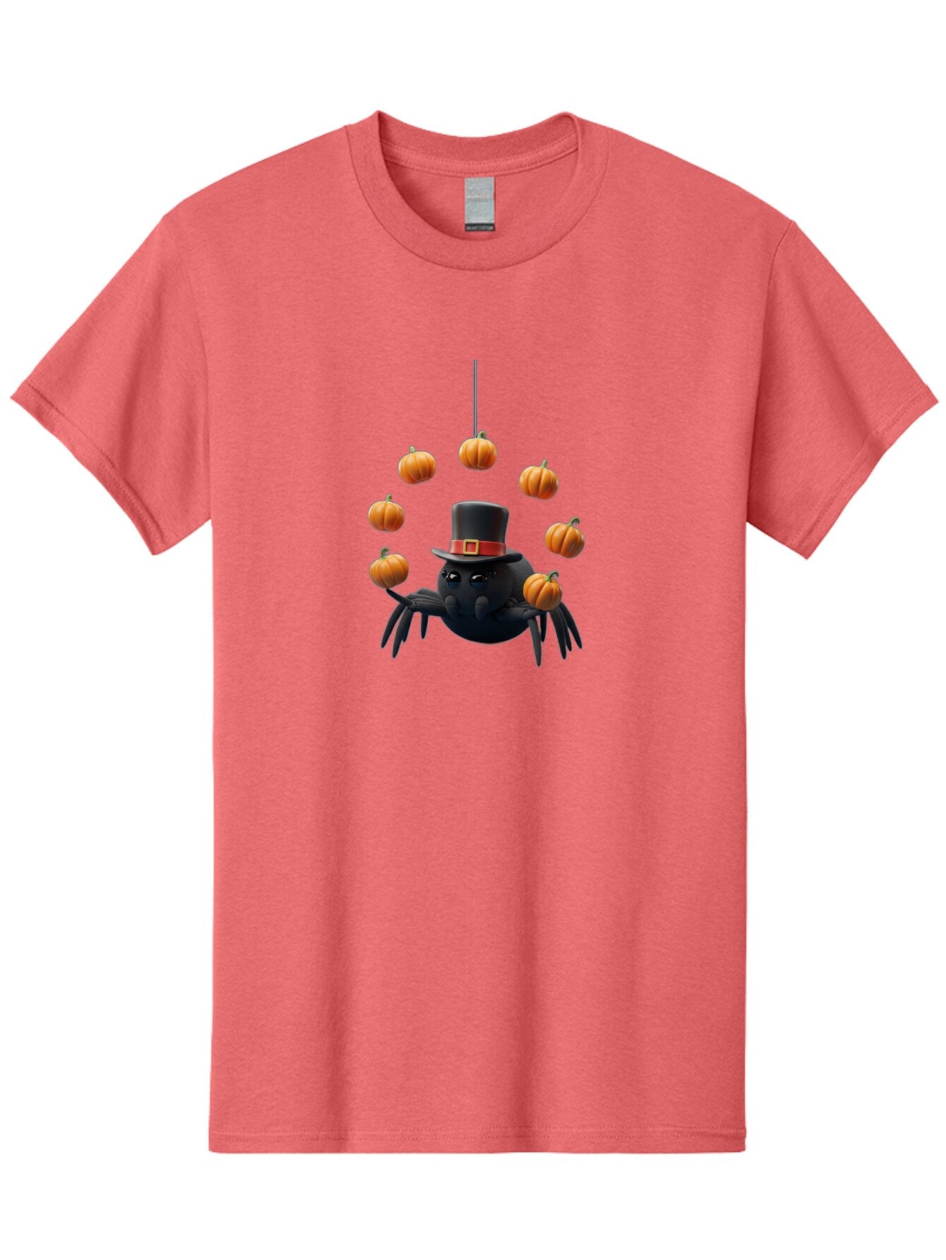 Spider-With-Pumpkins-1 Men'S Graphic Tee, 100% Cotton, Comfortable Casual Summer Wear, Machine Washable, Vintage Camera, Old Camera, Antique Camera, Black Camera, Classic Photography, Photography Equipment, Nostalgic Device, Film Camera, Ban596 10
