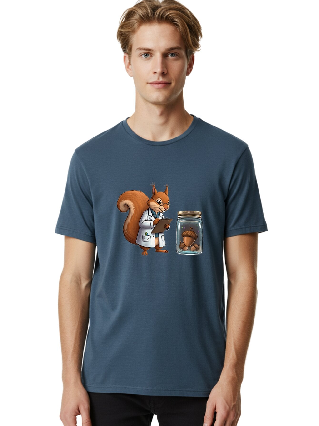 Squirrel-Scientist Men'S Graphic Tee, 100% Cotton, Comfortable Casual Summer Wear, Machine Washable, Vintage Camera, Old Camera, Antique Camera, Black Camera, Classic Photography, Photography Equipment, Nostalgic Device, Film Camera, Ban603 20