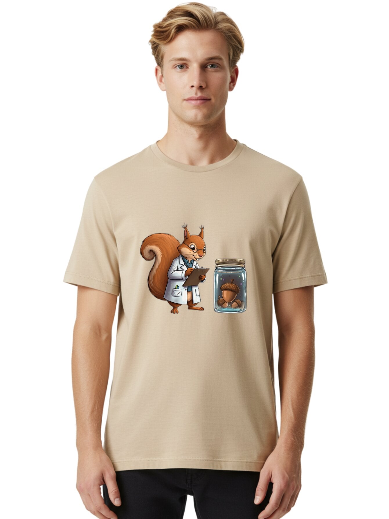 Squirrel-Scientist Men'S Graphic Tee, 100% Cotton, Comfortable Casual Summer Wear, Machine Washable, Vintage Camera, Old Camera, Antique Camera, Black Camera, Classic Photography, Photography Equipment, Nostalgic Device, Film Camera, Ban603