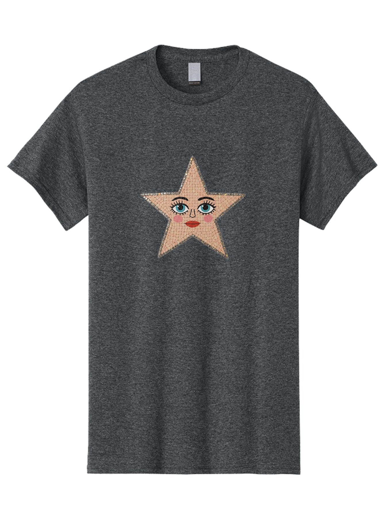 Star-Face-1 Men'S Graphic Tee, 100% Cotton, Comfortable Casual Summer Wear, Machine Washable, Vintage Camera, Old Camera, Antique Camera, Black Camera, Classic Photography, Photography Equipment, Nostalgic Device, Film Camera, Camera Art Ban608 5