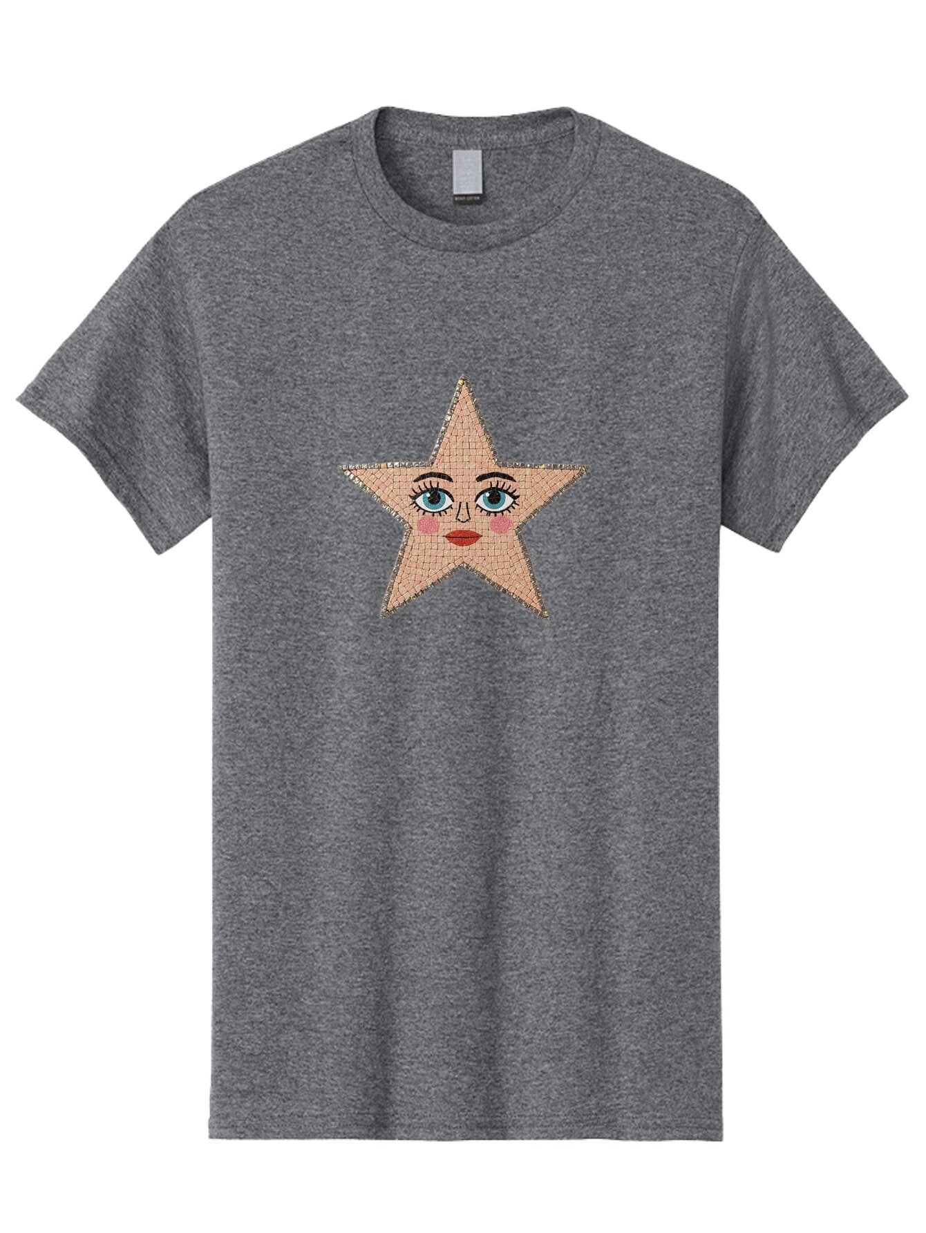 Star-Face-1 Men'S Graphic Tee, 100% Cotton, Comfortable Casual Summer Wear, Machine Washable, Vintage Camera, Old Camera, Antique Camera, Black Camera, Classic Photography, Photography Equipment, Nostalgic Device, Film Camera, Camera Art Ban608 6
