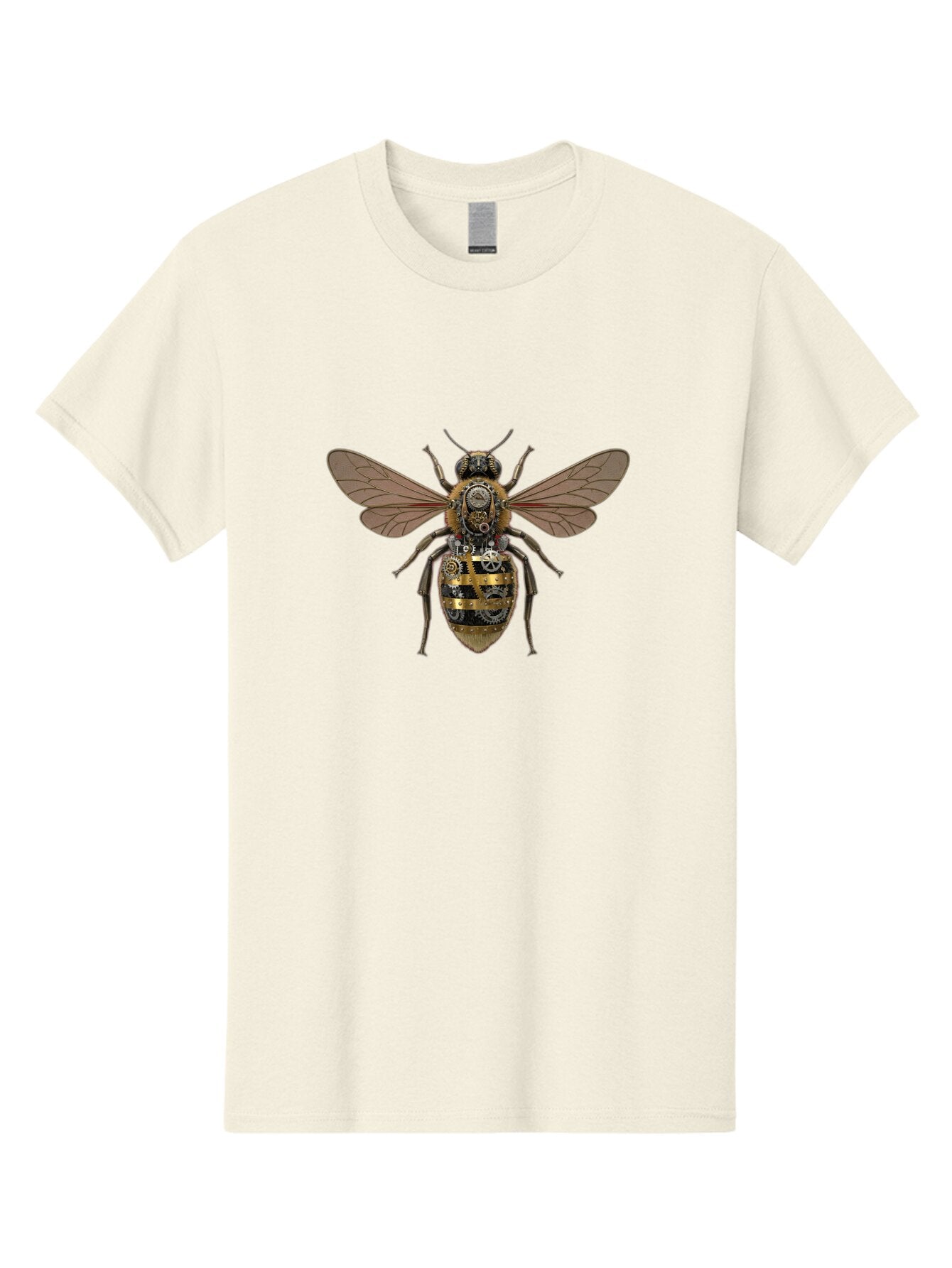 Steampunk-Bee Men'S Graphic Tee, 100% Cotton, Comfortable Casual Summer Wear, Machine Washable, Vintage Camera, Old Camera, Antique Camera, Black Camera, Classic Photography, Photography Equipment, Nostalgic Device, Film Camera, Camera Art Ban613 4