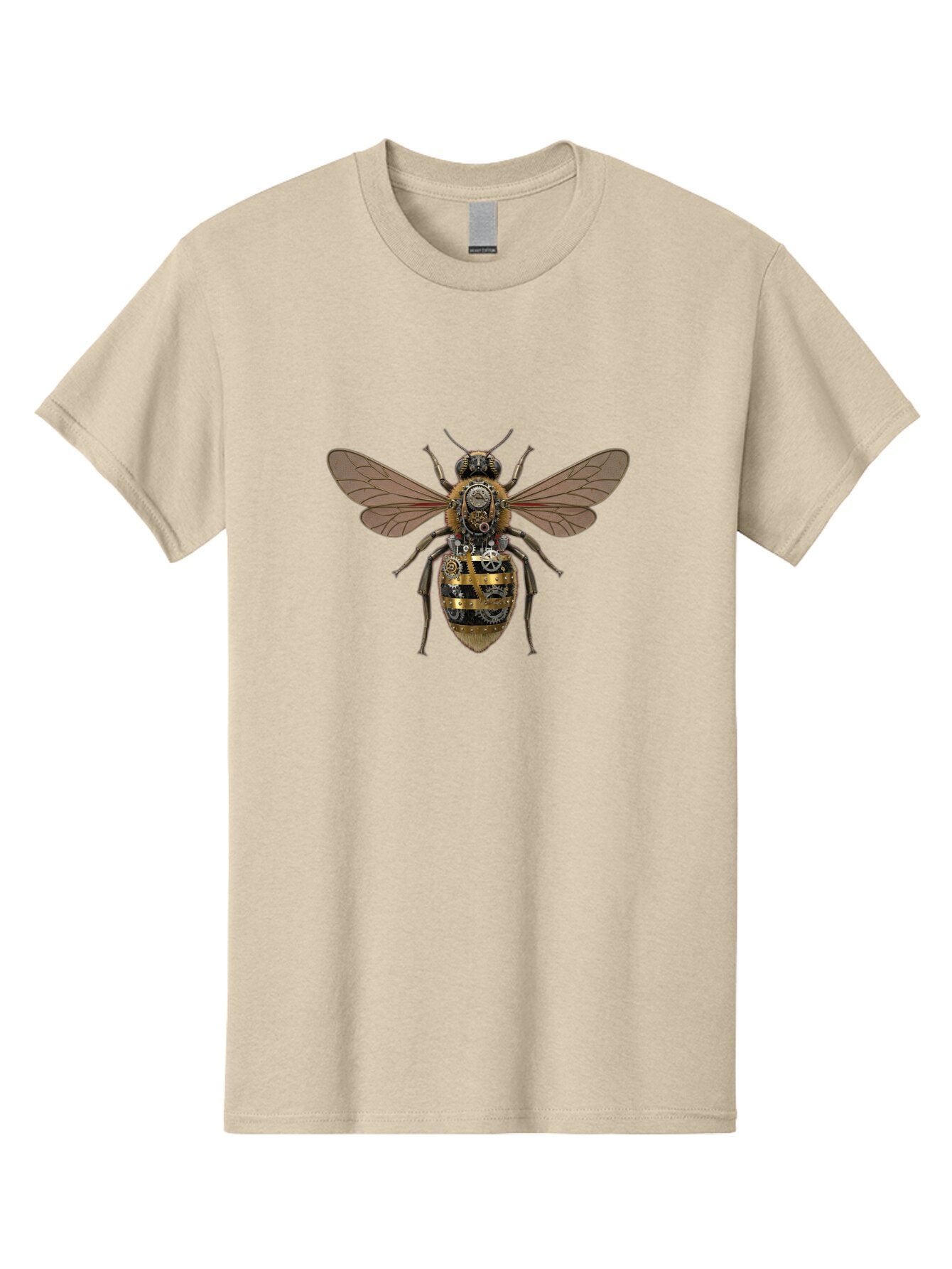 Steampunk-Bee Men'S Graphic Tee, 100% Cotton, Comfortable Casual Summer Wear, Machine Washable, Vintage Camera, Old Camera, Antique Camera, Black Camera, Classic Photography, Photography Equipment, Nostalgic Device, Film Camera, Camera Art Ban613 10