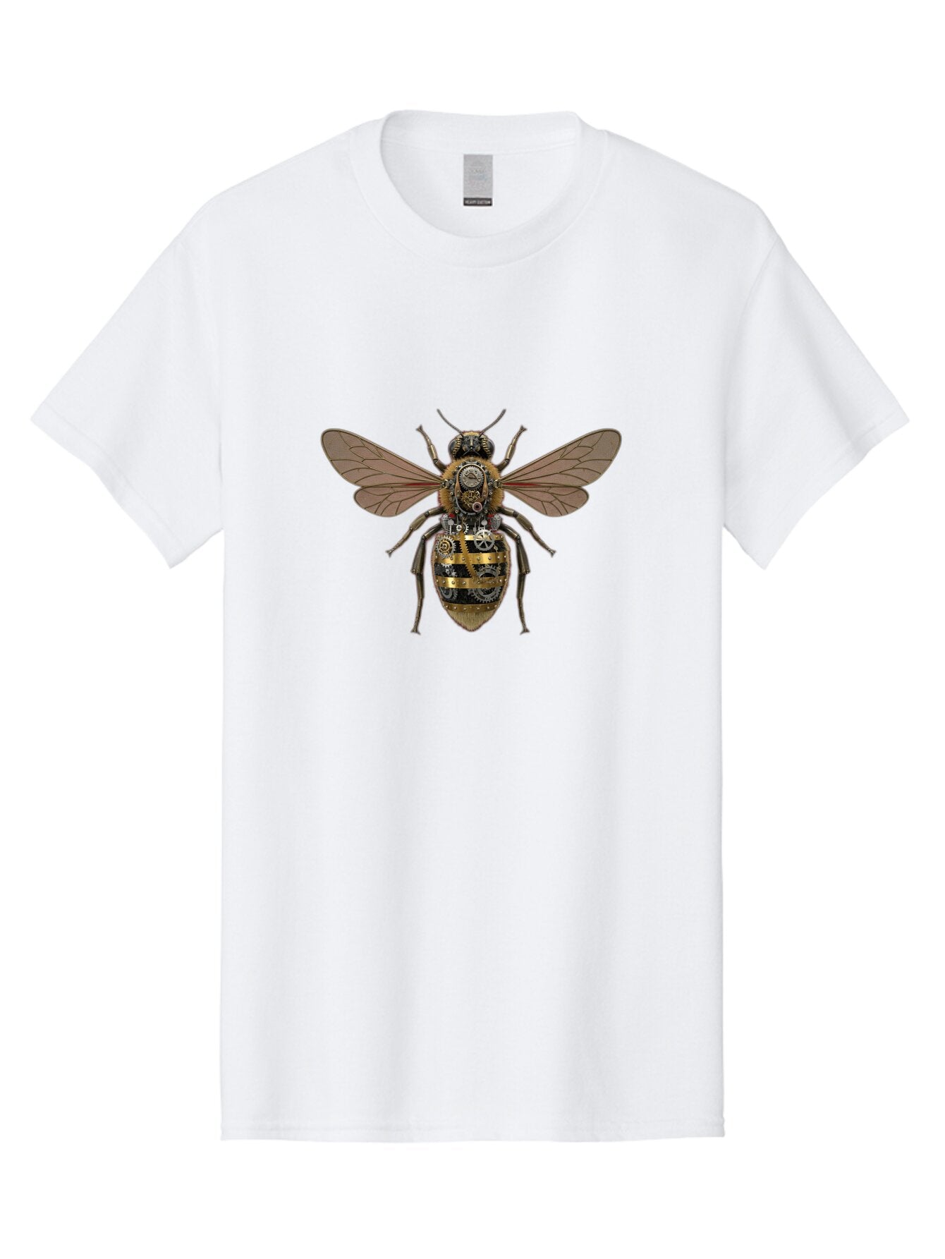 Steampunk-Bee Men'S Graphic Tee, 100% Cotton, Comfortable Casual Summer Wear, Machine Washable, Vintage Camera, Old Camera, Antique Camera, Black Camera, Classic Photography, Photography Equipment, Nostalgic Device, Film Camera, Camera Art Ban613 5