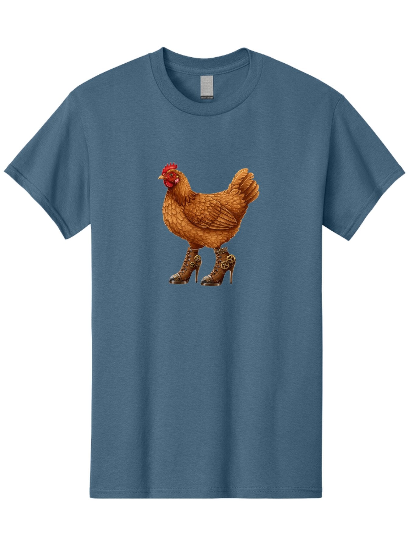 Steampunk-Chicken Men'S Graphic Tee, 100% Cotton, Comfortable Casual Summer Wear, Machine Washable, Vintage Camera, Old Camera, Antique Camera, Black Camera, Classic Photography, Photography Equipment, Nostalgic Device, Film Camera, Camera Art Ban617 15