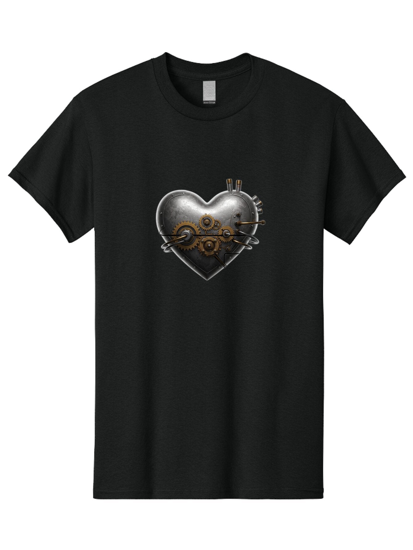 Steampunk-Heart Men'S Graphic Tee, 100% Cotton, Comfortable Casual Summer Wear, Machine Washable, Vintage Camera, Old Camera, Antique Camera, Black Camera, Classic Photography, Photography Equipment, Nostalgic Device, Film Camera, Camera Art Ban621 12