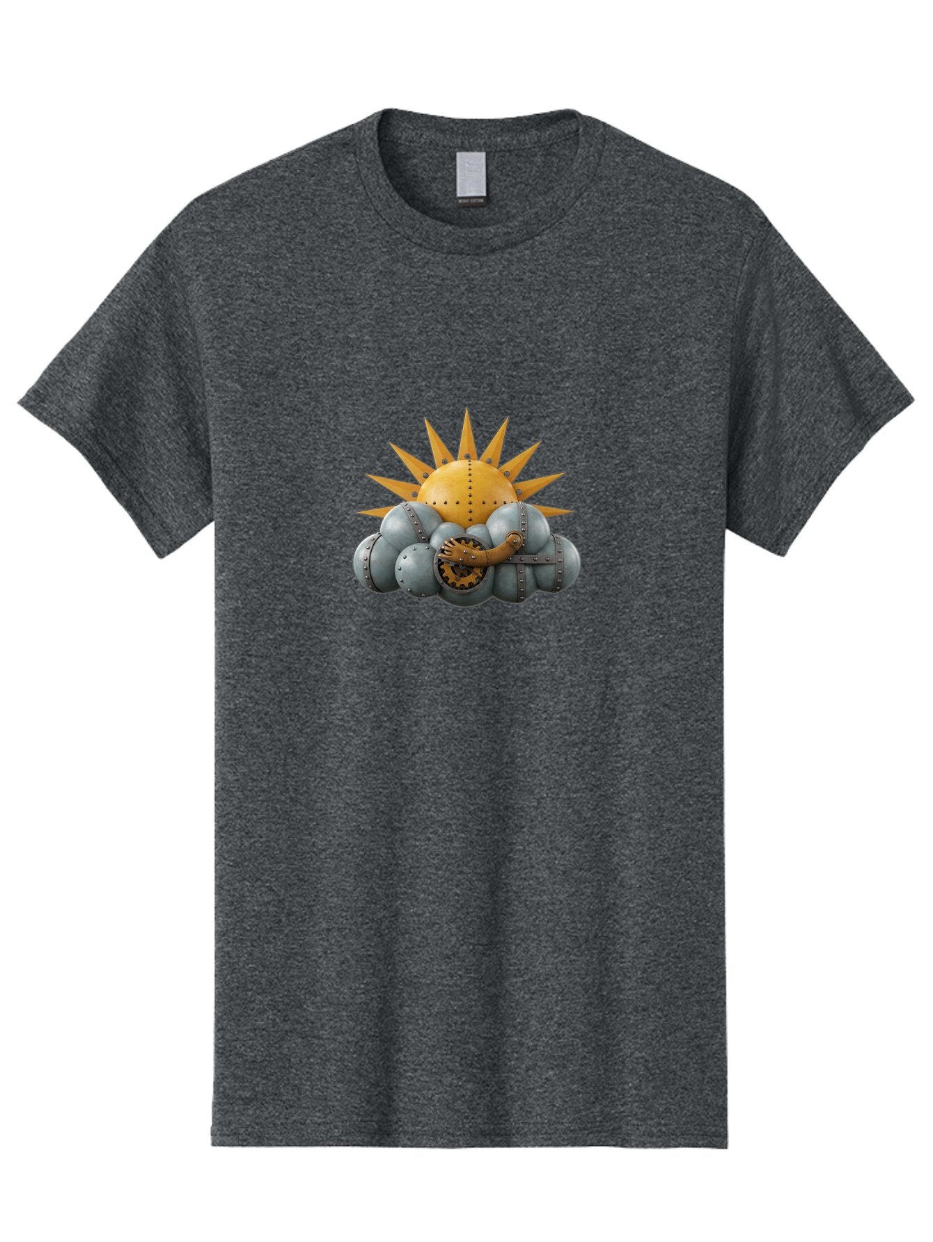 Steampunk-Sun Men'S Graphic Tee, 100% Cotton, Comfortable Casual Summer Wear, Machine Washable, Vintage Camera, Old Camera, Antique Camera, Black Camera, Classic Photography, Photography Equipment, Nostalgic Device, Film Camera, Camera Art Ban630 11