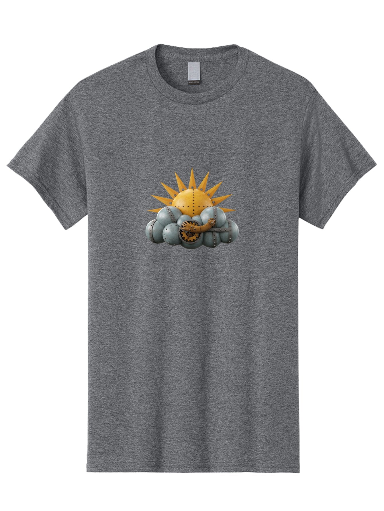 Steampunk-Sun Men'S Graphic Tee, 100% Cotton, Comfortable Casual Summer Wear, Machine Washable, Vintage Camera, Old Camera, Antique Camera, Black Camera, Classic Photography, Photography Equipment, Nostalgic Device, Film Camera, Camera Art Ban630 8