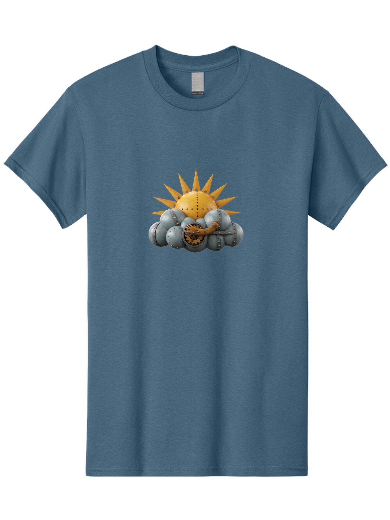 Steampunk-Sun Men'S Graphic Tee, 100% Cotton, Comfortable Casual Summer Wear, Machine Washable, Vintage Camera, Old Camera, Antique Camera, Black Camera, Classic Photography, Photography Equipment, Nostalgic Device, Film Camera, Camera Art Ban630 6