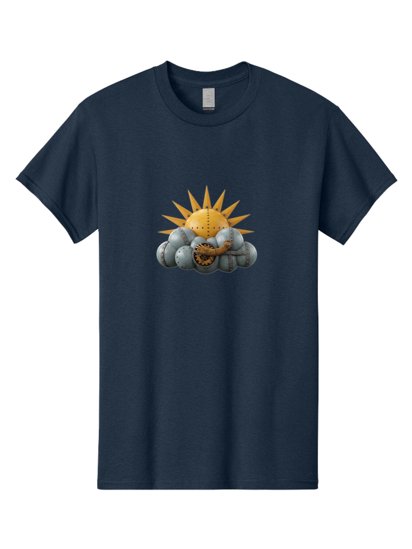 Steampunk-Sun Men'S Graphic Tee, 100% Cotton, Comfortable Casual Summer Wear, Machine Washable, Vintage Camera, Old Camera, Antique Camera, Black Camera, Classic Photography, Photography Equipment, Nostalgic Device, Film Camera, Camera Art Ban630 13