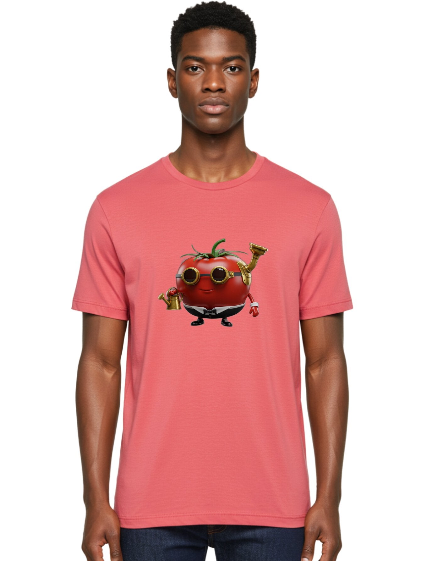 Steampunk-Tomato Men'S Graphic Tee, 100% Cotton, Comfortable Casual Summer Wear, Machine Washable, Vintage Camera, Old Camera, Antique Camera, Black Camera, Classic Photography, Photography Equipment, Nostalgic Device, Film Camera, Camera Art Ban632 30