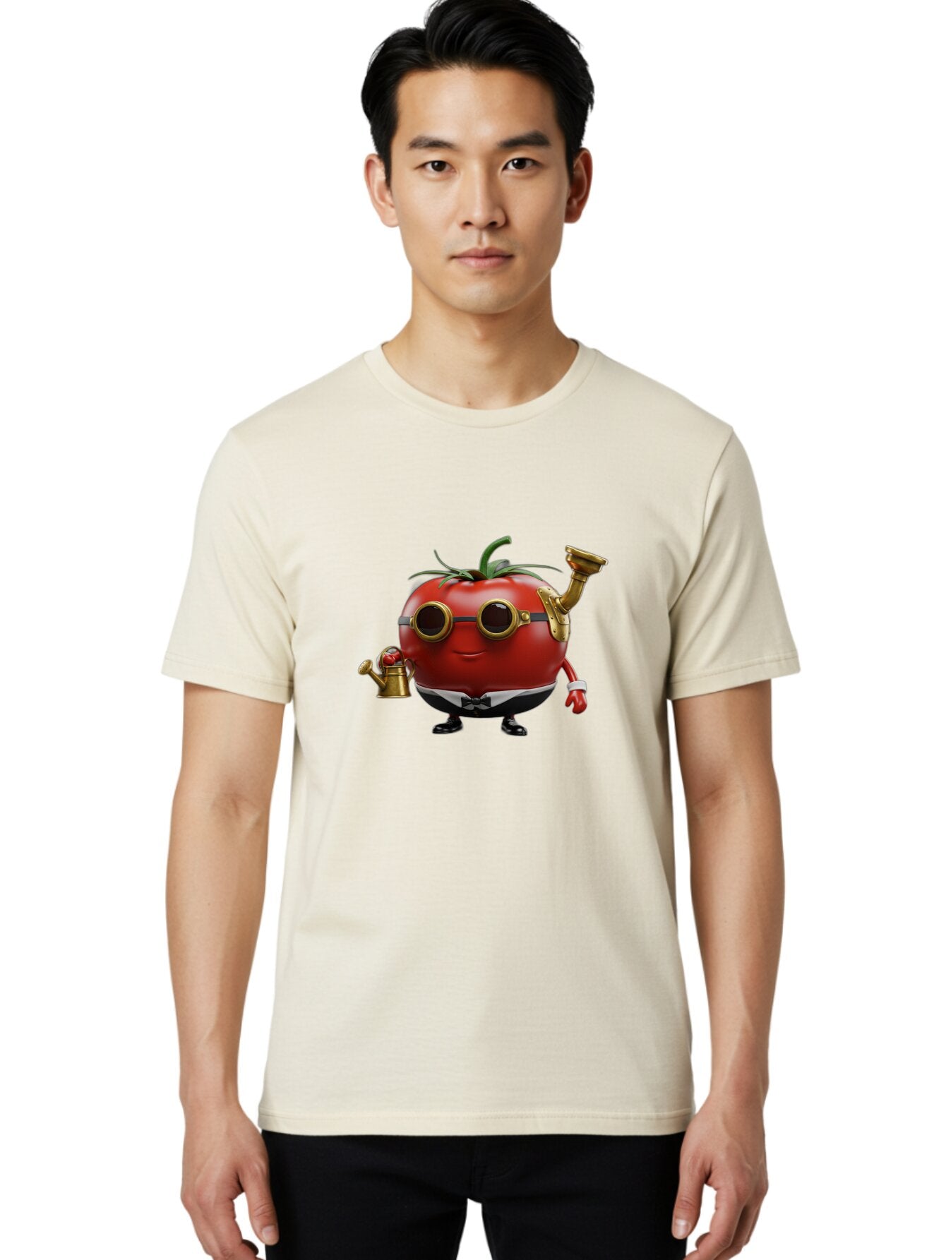 Steampunk-Tomato Men'S Graphic Tee, 100% Cotton, Comfortable Casual Summer Wear, Machine Washable, Vintage Camera, Old Camera, Antique Camera, Black Camera, Classic Photography, Photography Equipment, Nostalgic Device, Film Camera, Camera Art Ban632 28