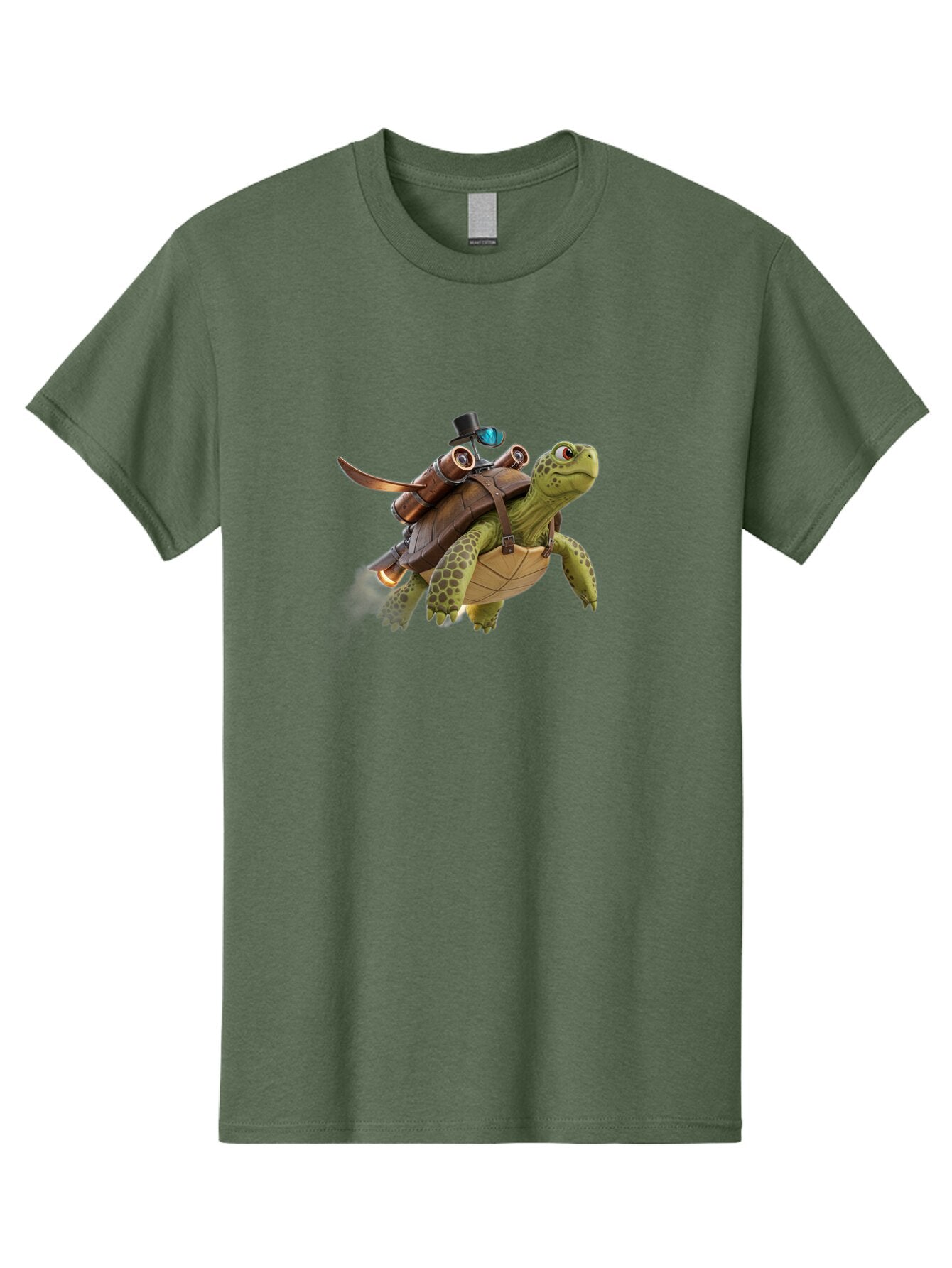 Steampunk-Turtle Men'S Graphic Tee, 100% Cotton, Comfortable Casual Summer Wear, Machine Washable, Vintage Camera, Old Camera, Antique Camera, Black Camera, Classic Photography, Photography Equipment, Nostalgic Device, Film Camera, Camera Art Ban633 13