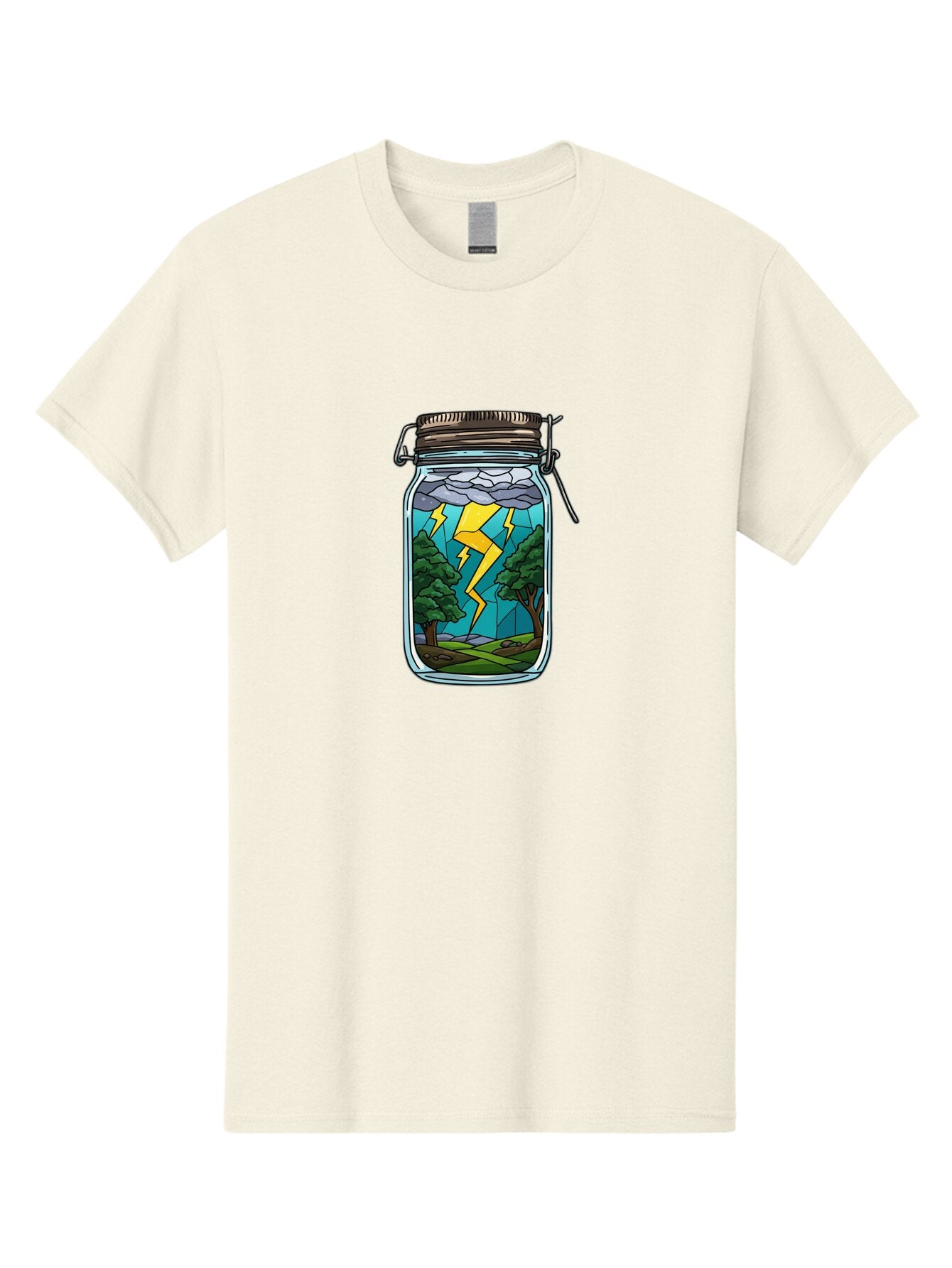 Storm-In-Jar-1 Men'S Graphic Tee, 100% Cotton, Comfortable Casual Summer Wear, Machine Washable, Vintage Camera, Old Camera, Antique Camera, Black Camera, Classic Photography, Photography Equipment, Nostalgic Device, Film Camera, Camera Art Ban639 8