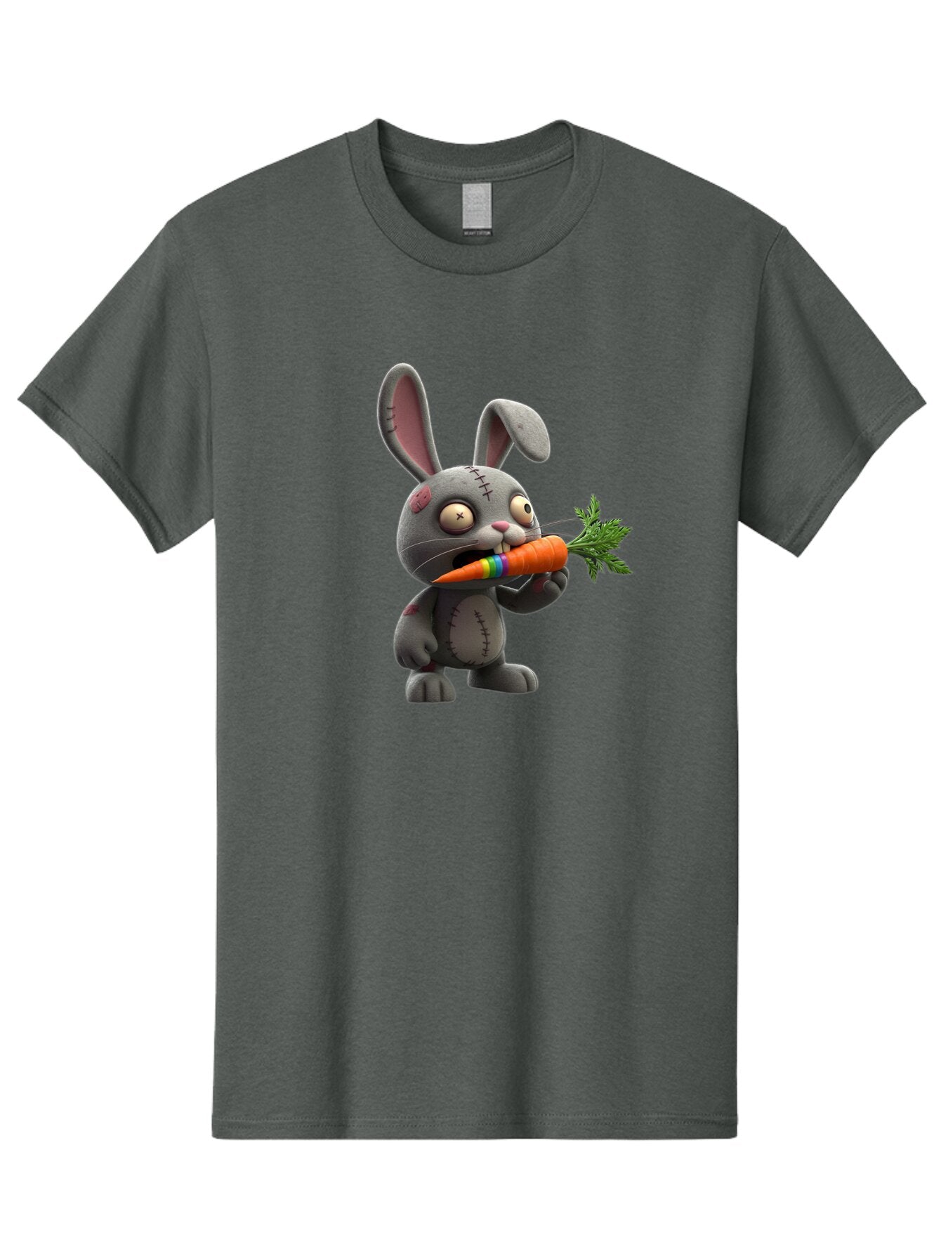 Stuffed-Bunny-Eating-Carrot Men'S Graphic Tee, 100% Cotton, Comfortable Casual Summer Wear, Machine Washable, Vintage Camera, Old Camera, Antique Camera, Black Camera, Classic Photography, Photography Equipment, Nostalgic Device, Film Camera, Ban647