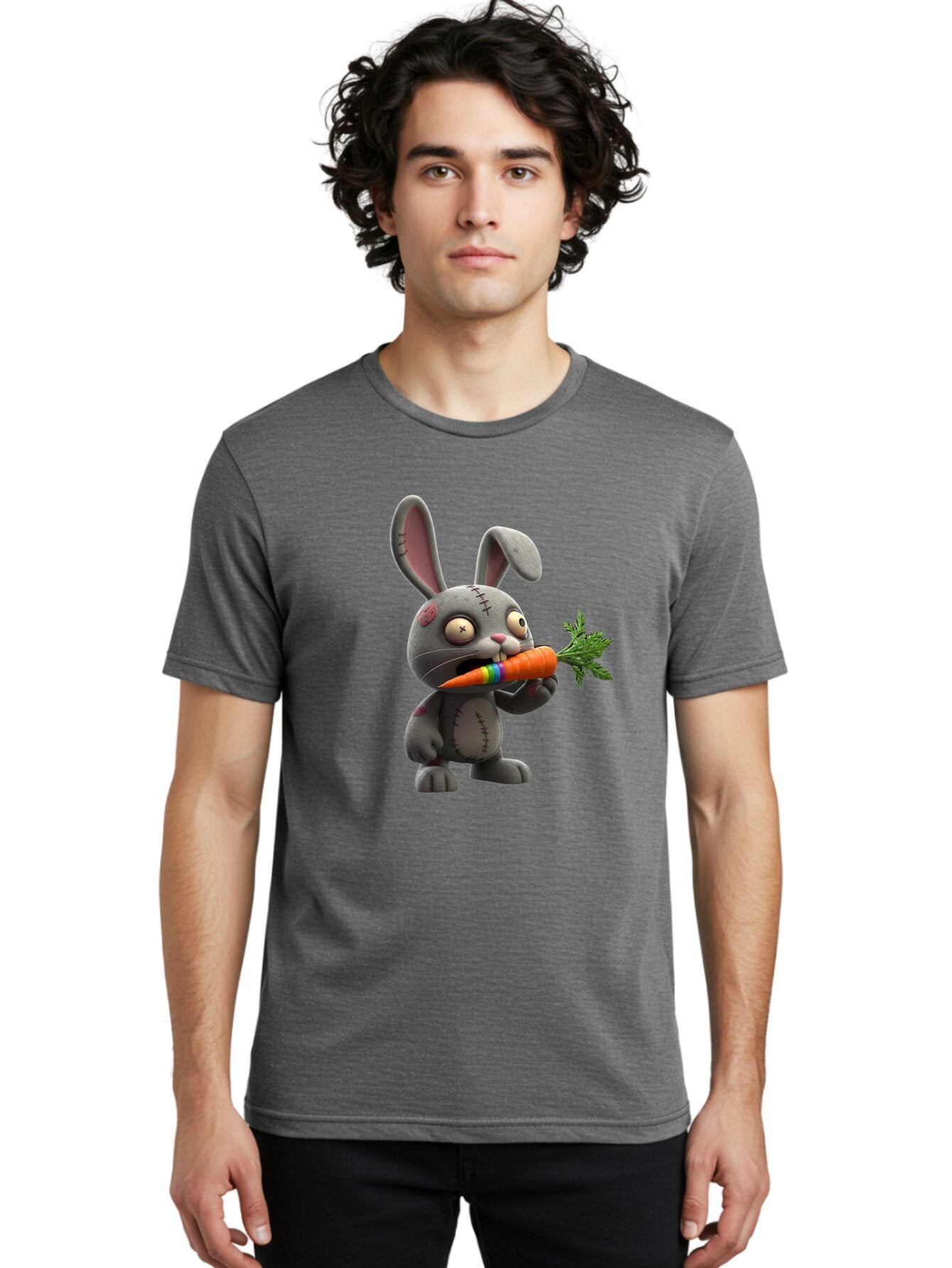 Stuffed-Bunny-Eating-Carrot Men'S Graphic Tee, 100% Cotton, Comfortable Casual Summer Wear, Machine Washable, Vintage Camera, Old Camera, Antique Camera, Black Camera, Classic Photography, Photography Equipment, Nostalgic Device, Film Camera, Ban647 25