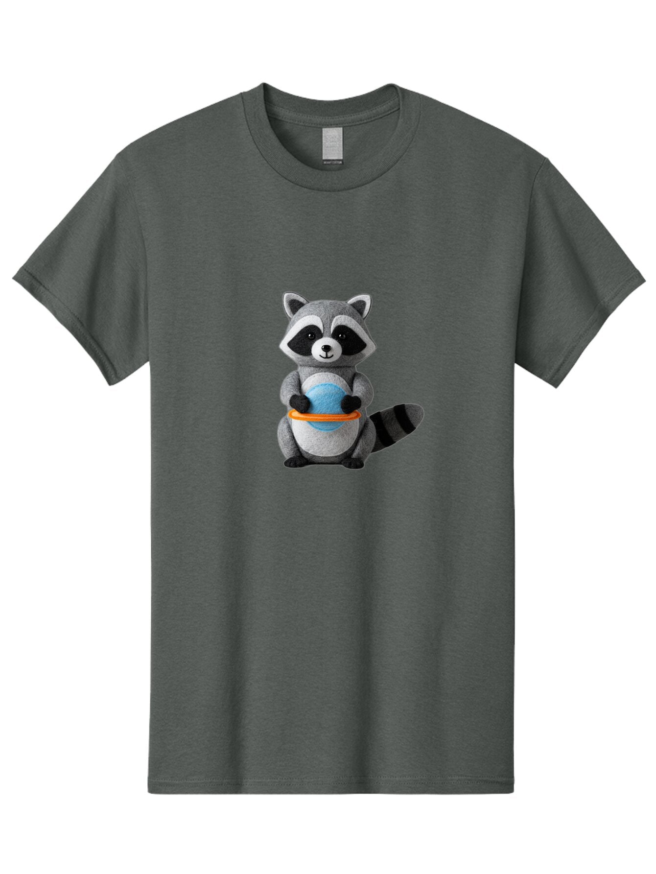 Stuffed-Raccoon Men'S Graphic Tee, 100% Cotton, Comfortable Casual Summer Wear, Machine Washable, Vintage Camera, Old Camera, Antique Camera, Black Camera, Classic Photography, Photography Equipment, Nostalgic Device, Film Camera, Camera Art Ban650