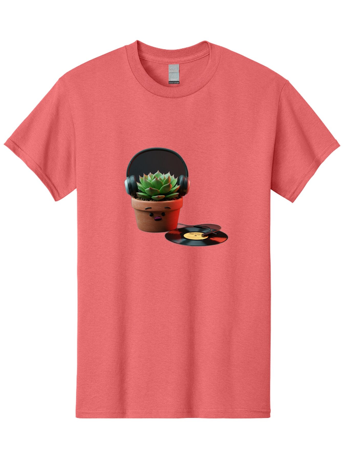 Succulent-Headphones Men'S Graphic Tee, 100% Cotton, Comfortable Casual Summer Wear, Machine Washable, Vintage Camera, Old Camera, Antique Camera, Black Camera, Classic Photography, Photography Equipment, Nostalgic Device, Film Camera, Ban652 5