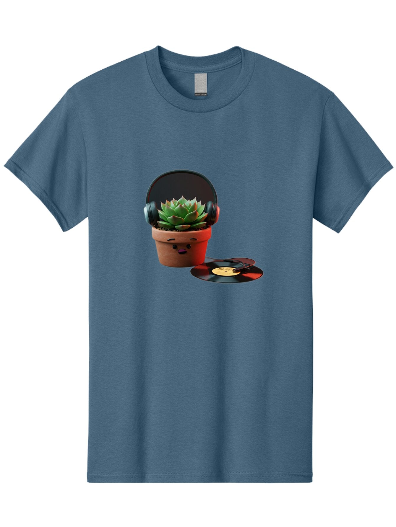 Succulent-Headphones Men'S Graphic Tee, 100% Cotton, Comfortable Casual Summer Wear, Machine Washable, Vintage Camera, Old Camera, Antique Camera, Black Camera, Classic Photography, Photography Equipment, Nostalgic Device, Film Camera, Ban652 14
