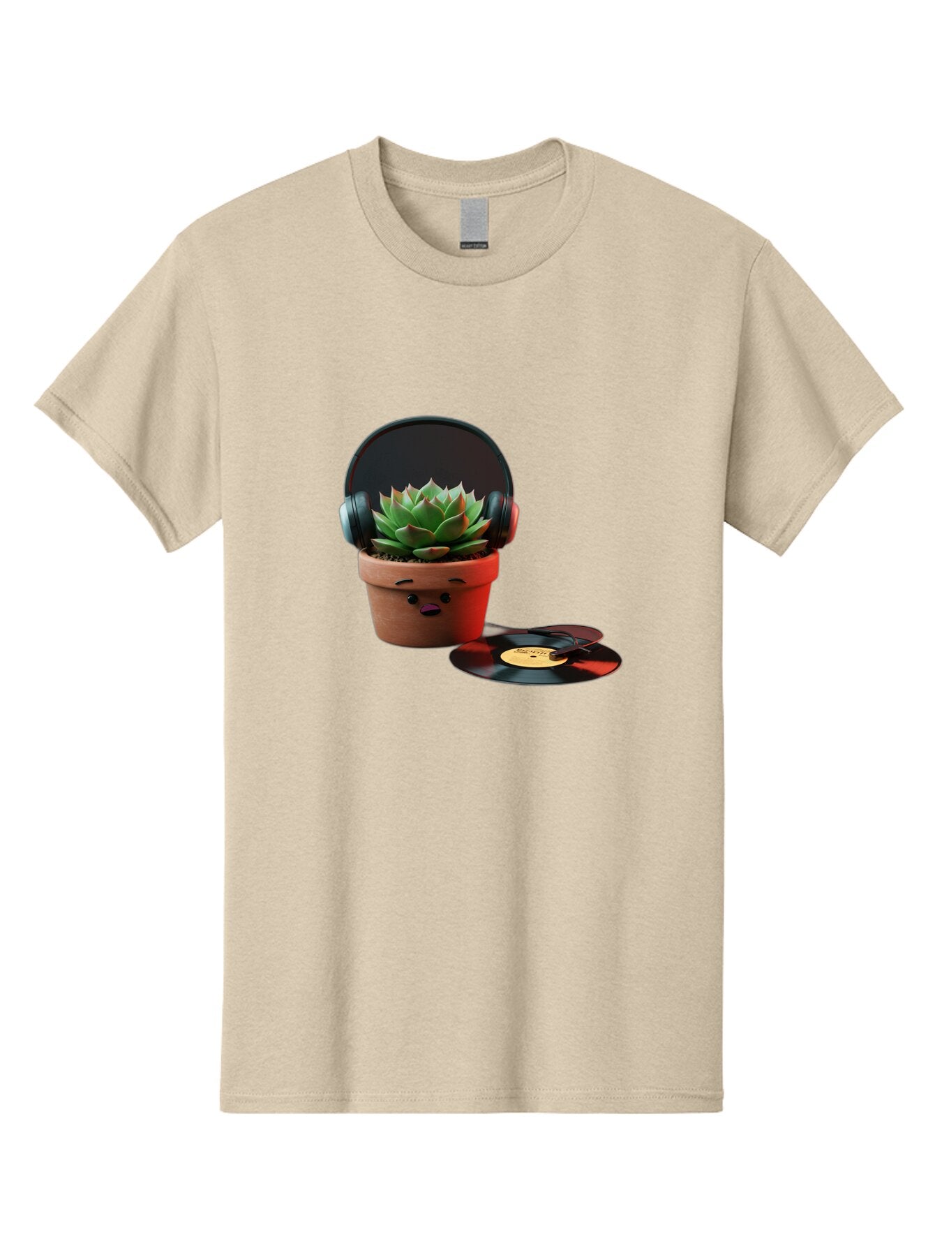 Succulent-Headphones Men'S Graphic Tee, 100% Cotton, Comfortable Casual Summer Wear, Machine Washable, Vintage Camera, Old Camera, Antique Camera, Black Camera, Classic Photography, Photography Equipment, Nostalgic Device, Film Camera, Ban652 10