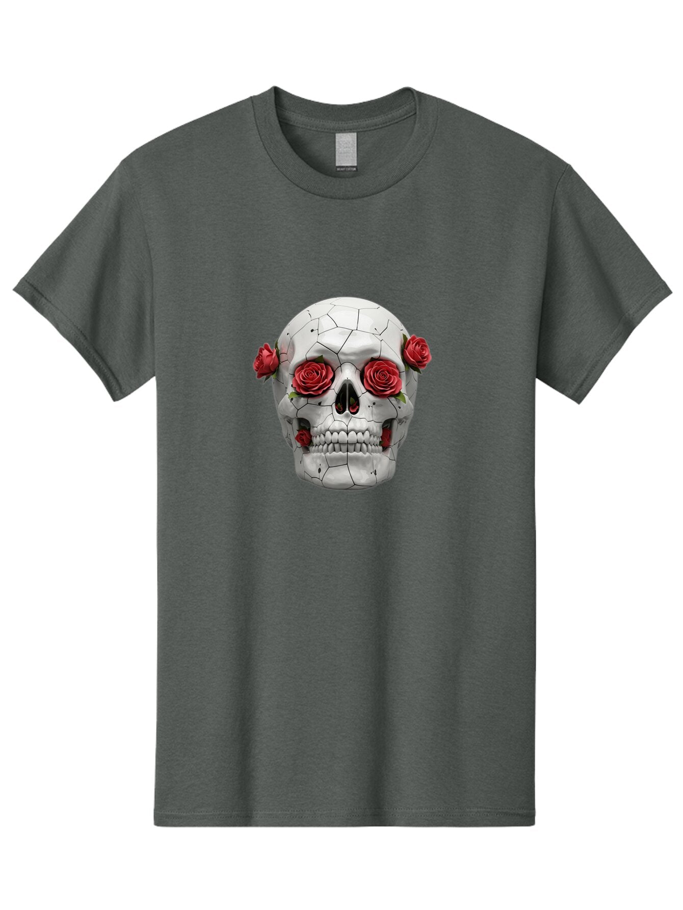 Sugar-Skull-3 Men'S Graphic Tee, 100% Cotton, Comfortable Casual Summer Wear, Machine Washable, Vintage Camera, Old Camera, Antique Camera, Black Camera, Classic Photography, Photography Equipment, Nostalgic Device, Film Camera, Camera Art Ban655 4