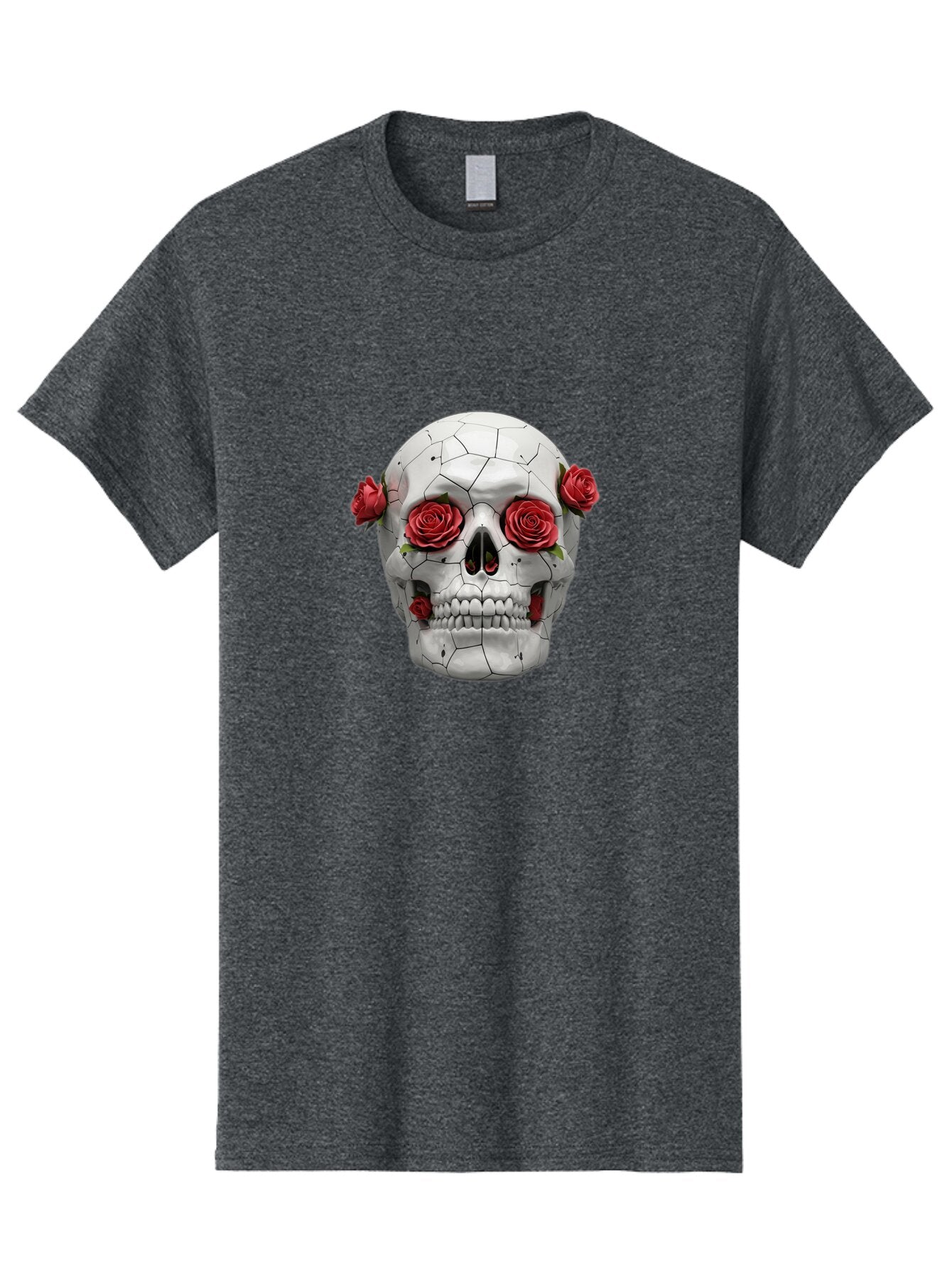 Sugar-Skull-3 Men'S Graphic Tee, 100% Cotton, Comfortable Casual Summer Wear, Machine Washable, Vintage Camera, Old Camera, Antique Camera, Black Camera, Classic Photography, Photography Equipment, Nostalgic Device, Film Camera, Camera Art Ban655