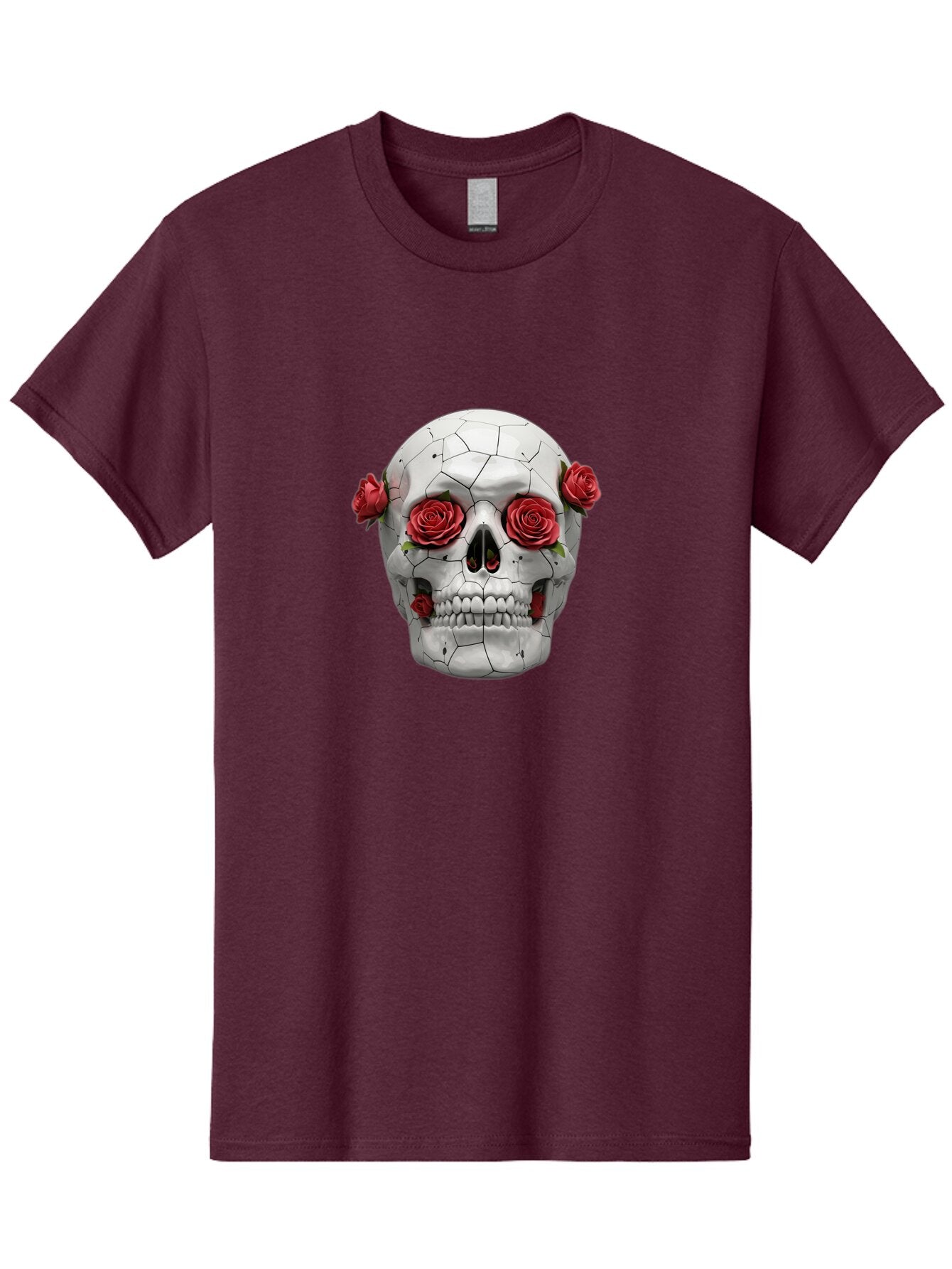 Sugar-Skull-3 Men'S Graphic Tee, 100% Cotton, Comfortable Casual Summer Wear, Machine Washable, Vintage Camera, Old Camera, Antique Camera, Black Camera, Classic Photography, Photography Equipment, Nostalgic Device, Film Camera, Camera Art Ban655 8