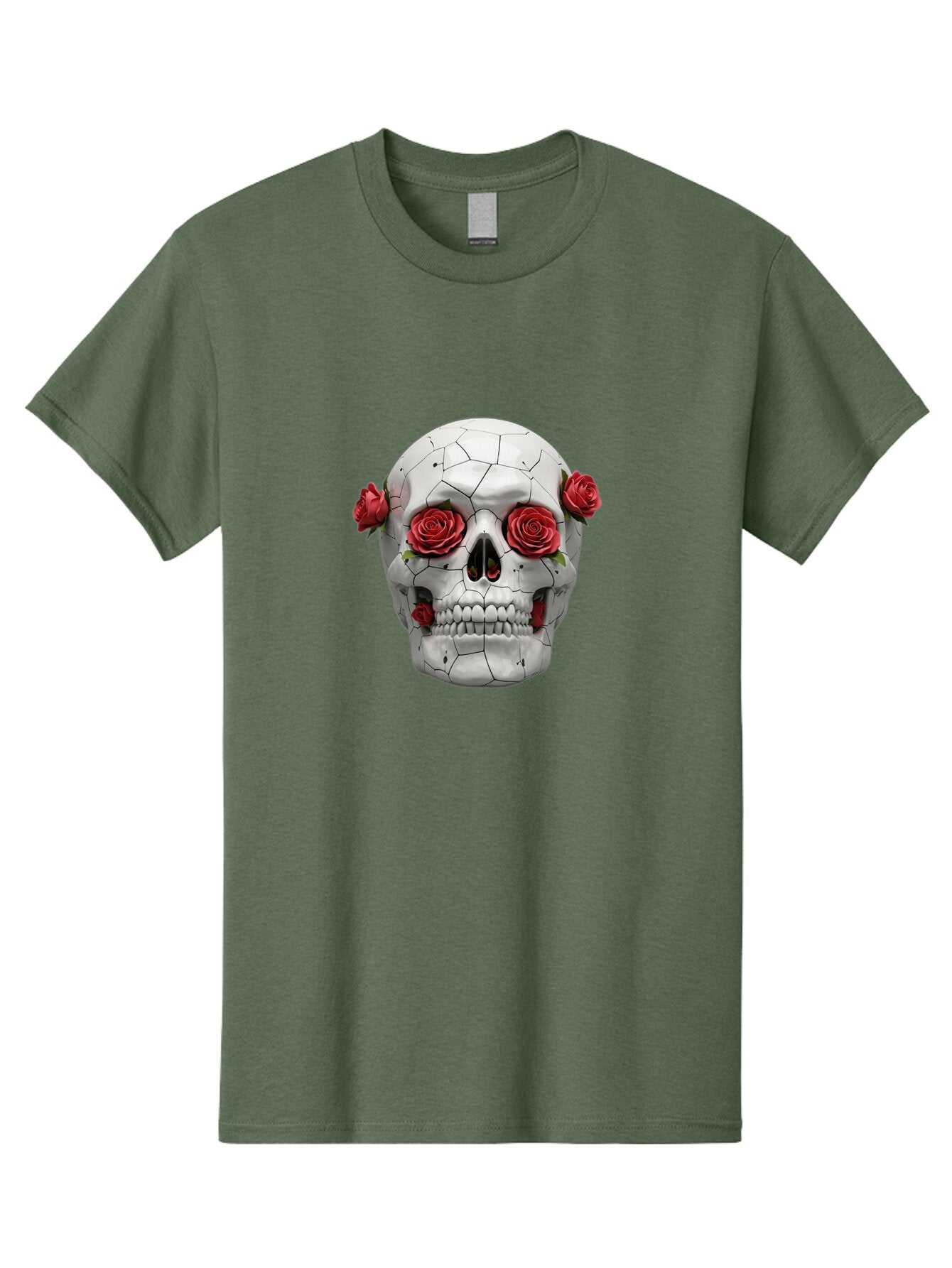 Sugar-Skull-3 Men'S Graphic Tee, 100% Cotton, Comfortable Casual Summer Wear, Machine Washable, Vintage Camera, Old Camera, Antique Camera, Black Camera, Classic Photography, Photography Equipment, Nostalgic Device, Film Camera, Camera Art Ban655 3