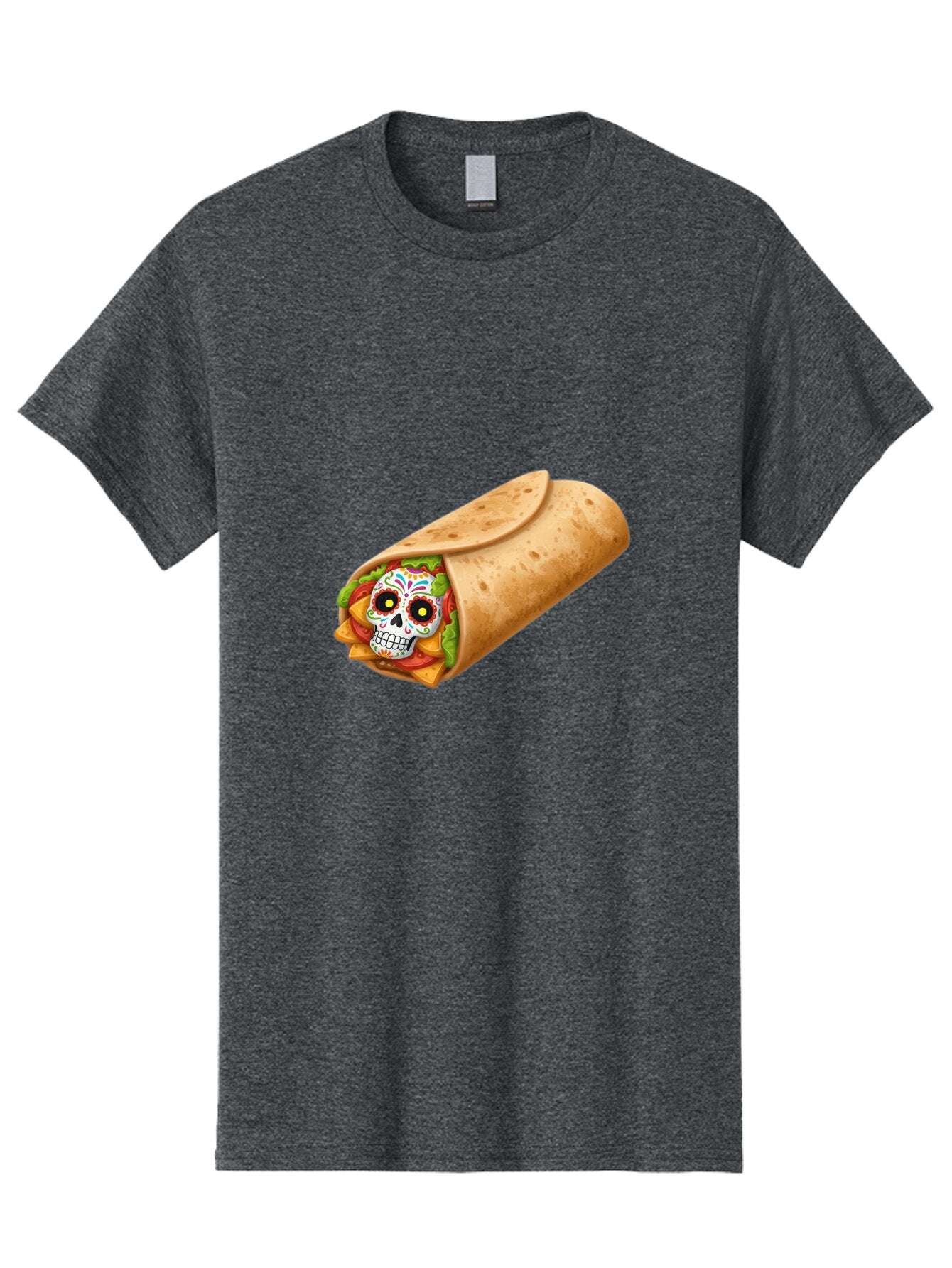 Sugar-Skull-Burrito Men'S Graphic Tee, 100% Cotton, Comfortable Casual Summer Wear, Machine Washable, Vintage Camera, Old Camera, Antique Camera, Black Camera, Classic Photography, Photography Equipment, Nostalgic Device, Film Camera, Ban656 7