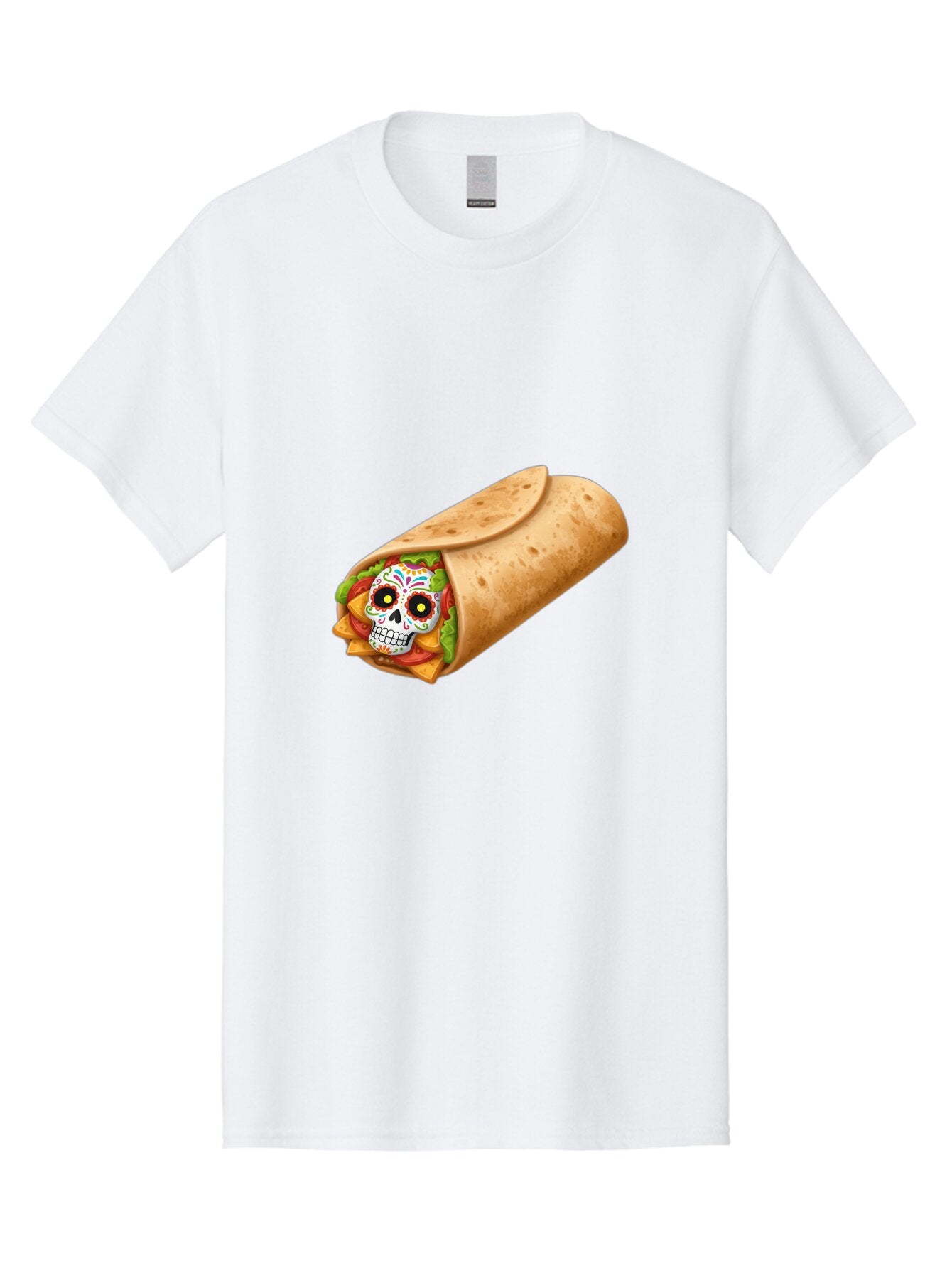 Sugar-Skull-Burrito Men'S Graphic Tee, 100% Cotton, Comfortable Casual Summer Wear, Machine Washable, Vintage Camera, Old Camera, Antique Camera, Black Camera, Classic Photography, Photography Equipment, Nostalgic Device, Film Camera, Ban656 9