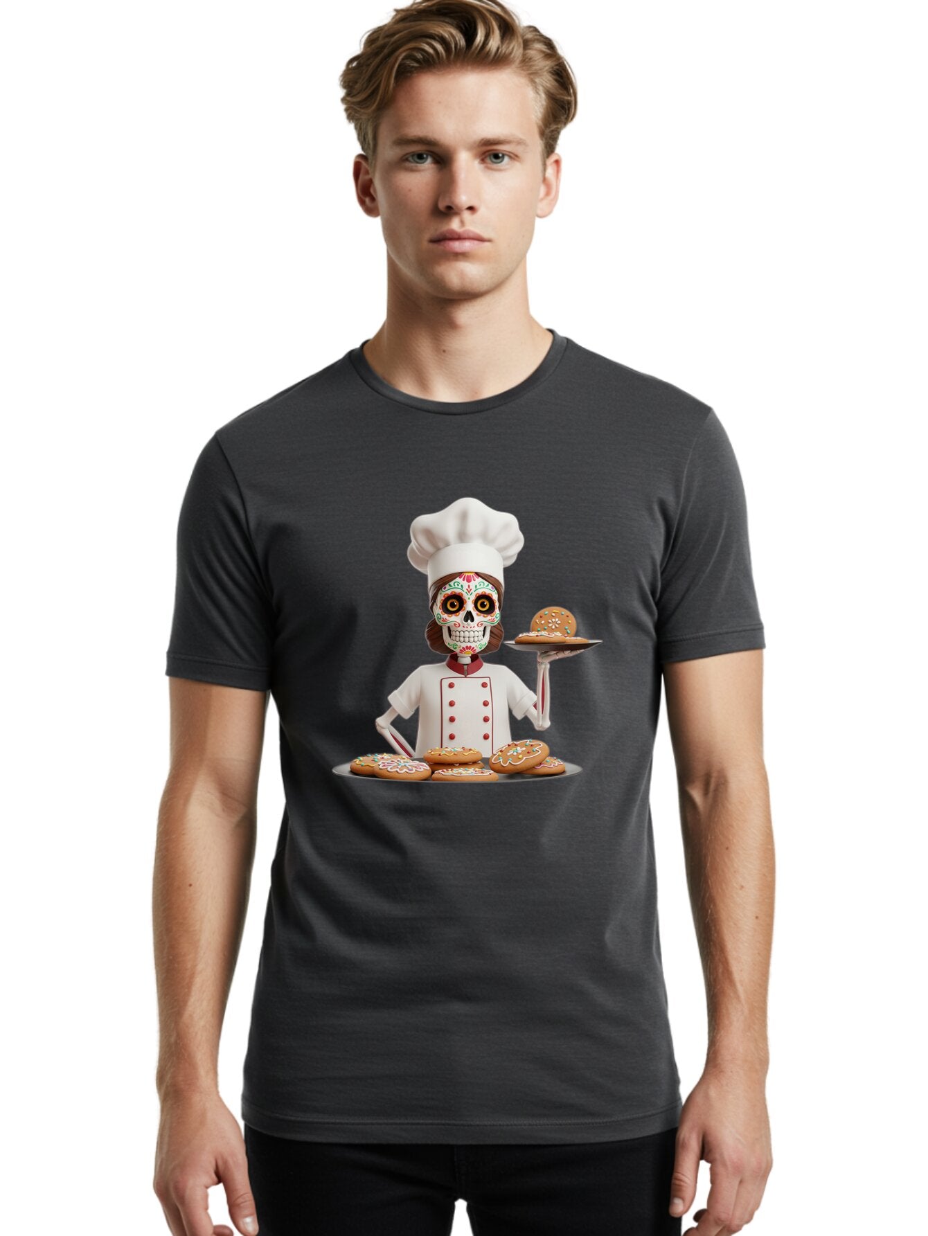 Sugar-Skull-Chef Men'S Graphic Tee, 100% Cotton, Comfortable Casual Summer Wear, Machine Washable, Vintage Camera, Old Camera, Antique Camera, Black Camera, Classic Photography, Photography Equipment, Nostalgic Device, Film Camera, Camera Art Ban657 17