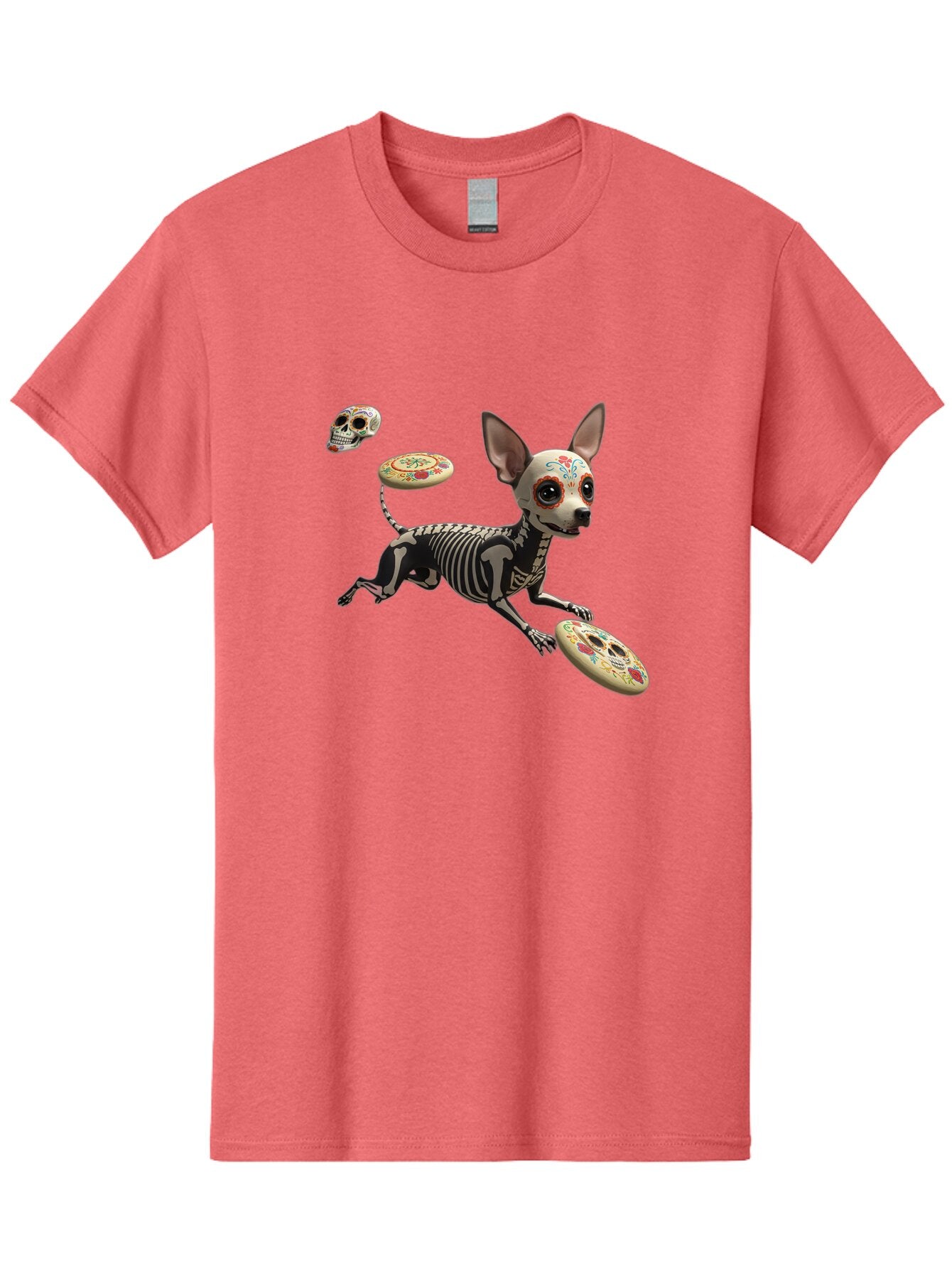 Sugar-Skull-Chihuahua Men'S Graphic Tee, 100% Cotton, Comfortable Casual Summer Wear, Machine Washable, Vintage Camera, Old Camera, Antique Camera, Black Camera, Classic Photography, Photography Equipment, Nostalgic Device, Film Camera, Ban658 12