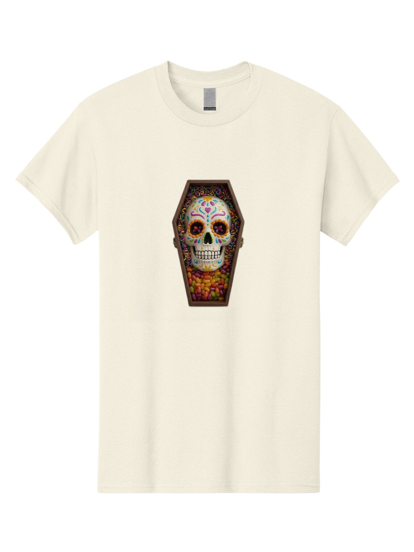 Sugar-Skull-Coffin Men'S Graphic Tee, 100% Cotton, Comfortable Casual Summer Wear, Machine Washable, Vintage Camera, Old Camera, Antique Camera, Black Camera, Classic Photography, Photography Equipment, Nostalgic Device, Film Camera, Ban659 8