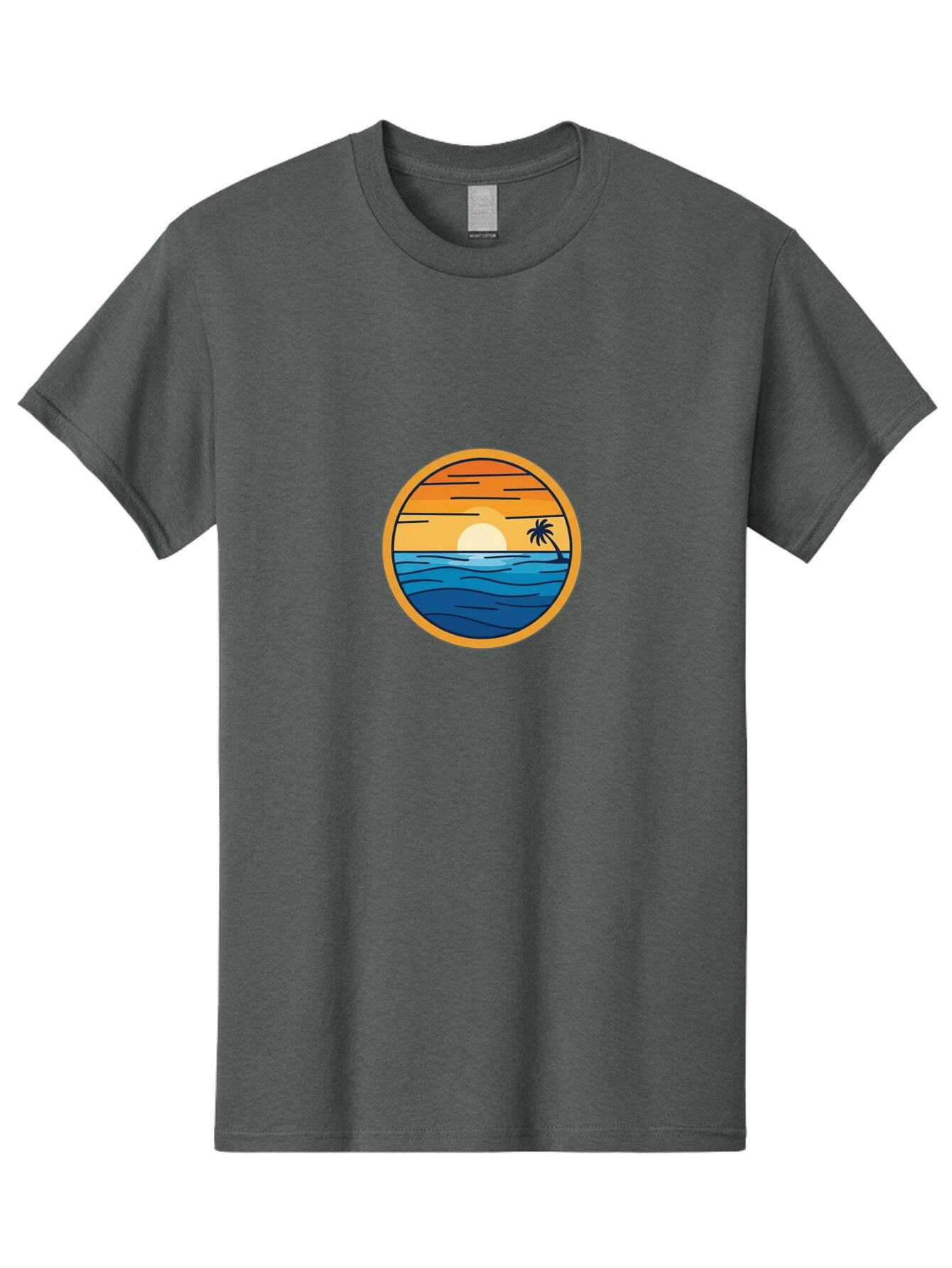 Sunset Men'S Graphic Tee, 100% Cotton, Comfortable Casual Summer Wear, Machine Washable, Vintage Camera, Old Camera, Antique Camera, Black Camera, Classic Photography, Photography Equipment, Nostalgic Device, Film Camera, Camera Art Ban676 15