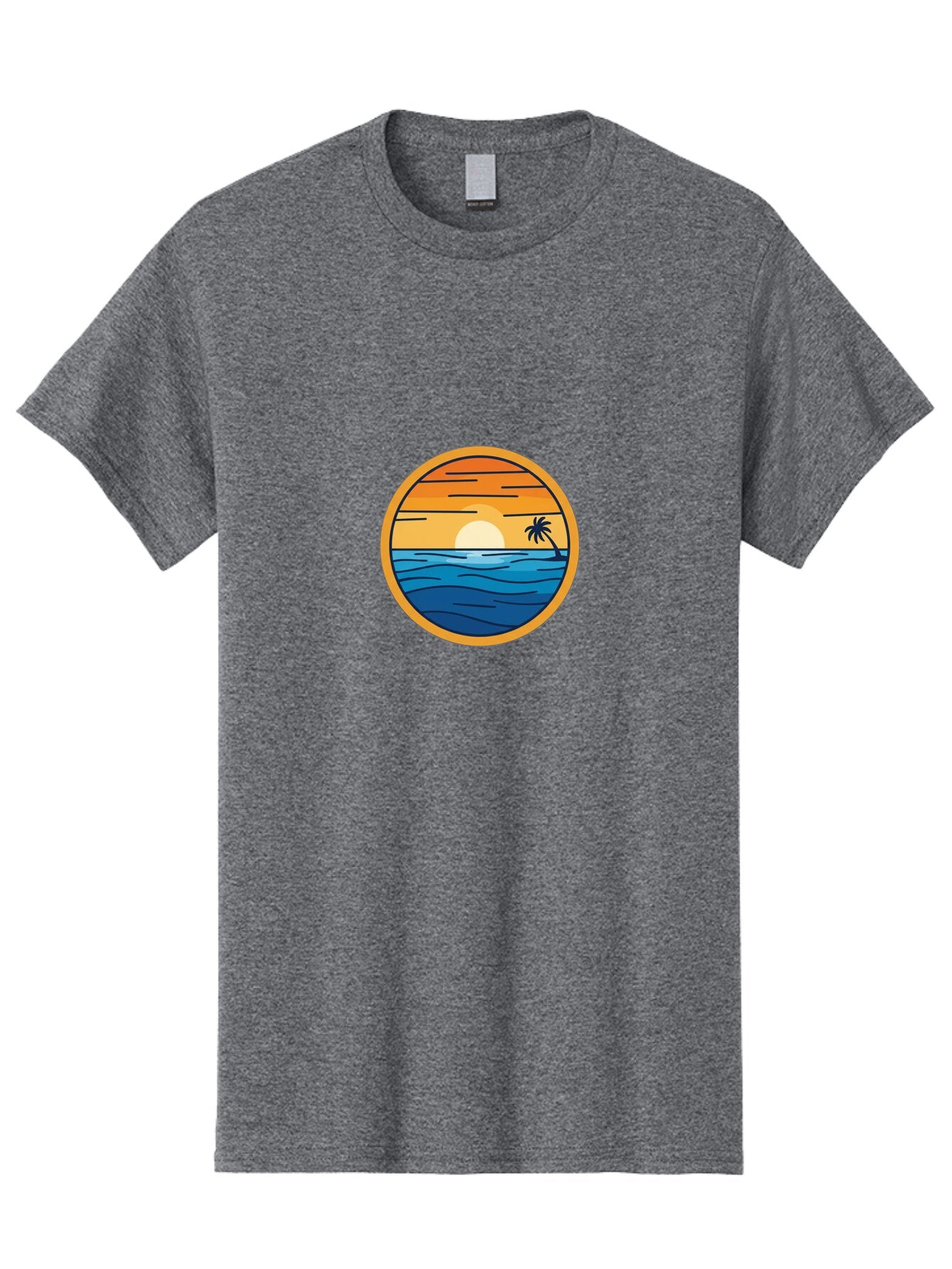 Sunset Men'S Graphic Tee, 100% Cotton, Comfortable Casual Summer Wear, Machine Washable, Vintage Camera, Old Camera, Antique Camera, Black Camera, Classic Photography, Photography Equipment, Nostalgic Device, Film Camera, Camera Art Ban676 13