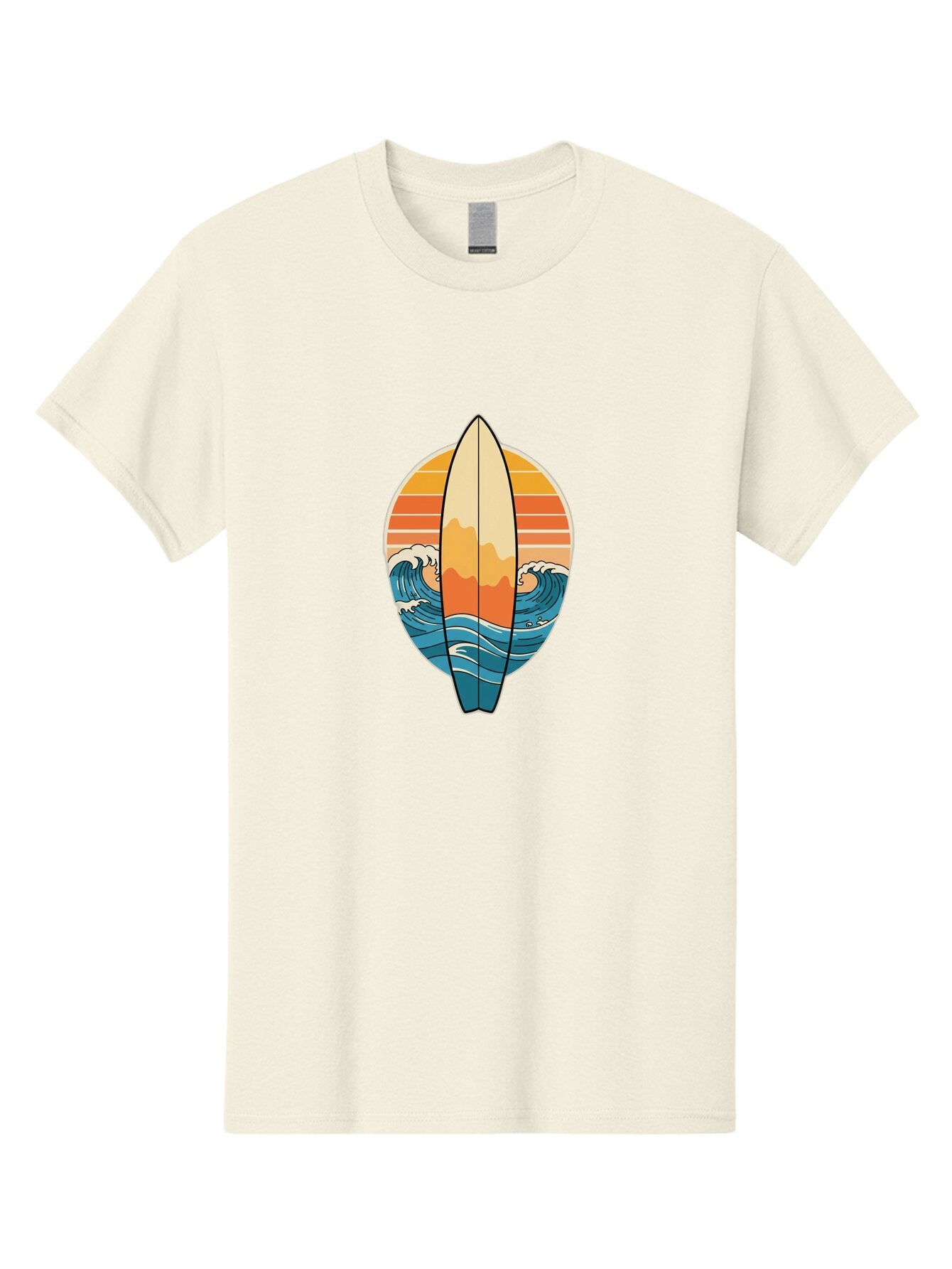 Surfboard-Sunset Men'S Graphic Tee, 100% Cotton, Comfortable Casual Summer Wear, Machine Washable, Vintage Camera, Old Camera, Antique Camera, Black Camera, Classic Photography, Photography Equipment, Nostalgic Device, Film Camera, Camera Art Ban680 8