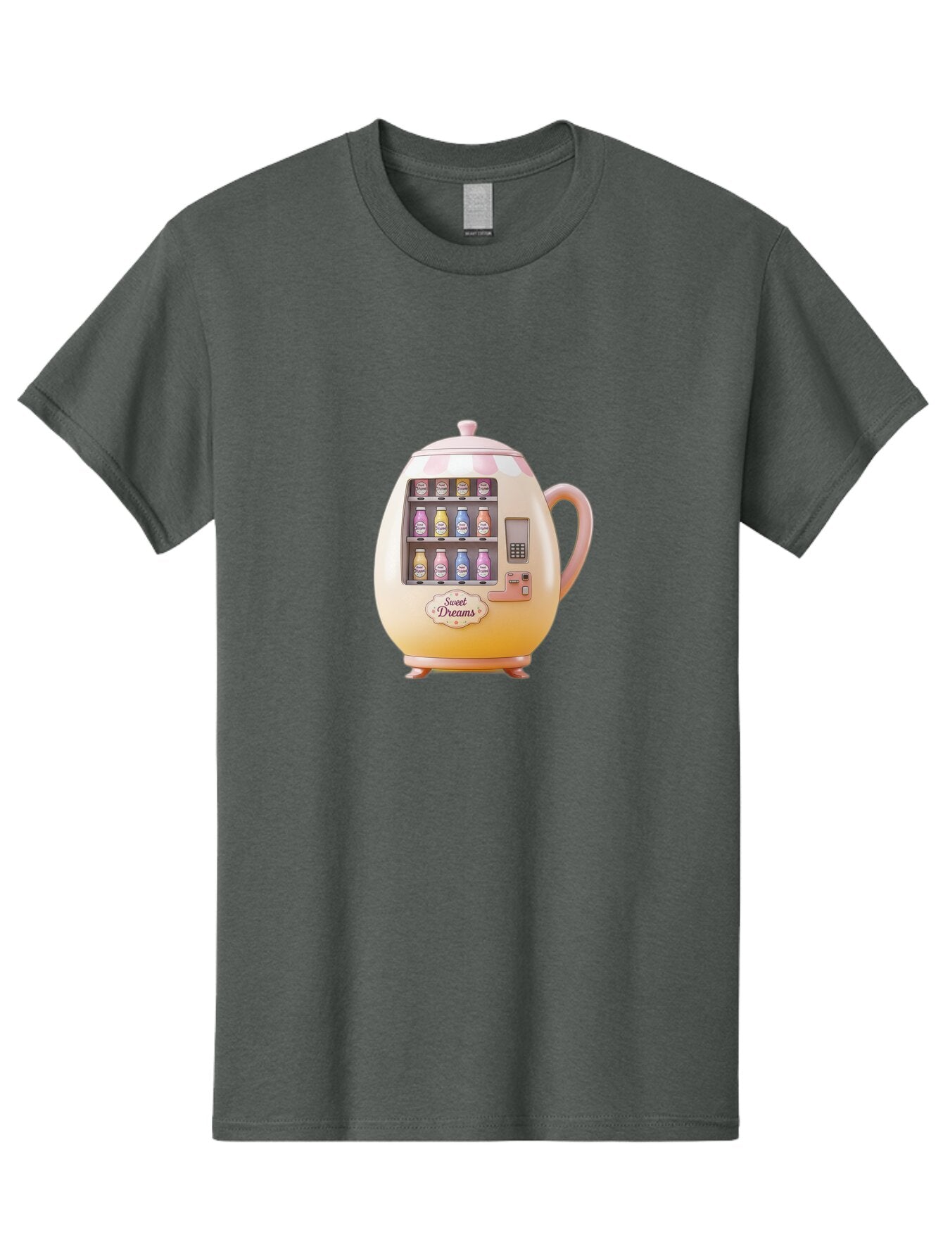 Sweet-Dreams-Teapot-Vending-Machine Men'S Graphic Tee, 100% Cotton, Comfortable Casual Summer Wear, Machine Washable, Vintage Camera, Old Camera, Antique Camera, Black Camera, Classic Photography, Photography Equipment, Nostalgic Device, Ban681 12