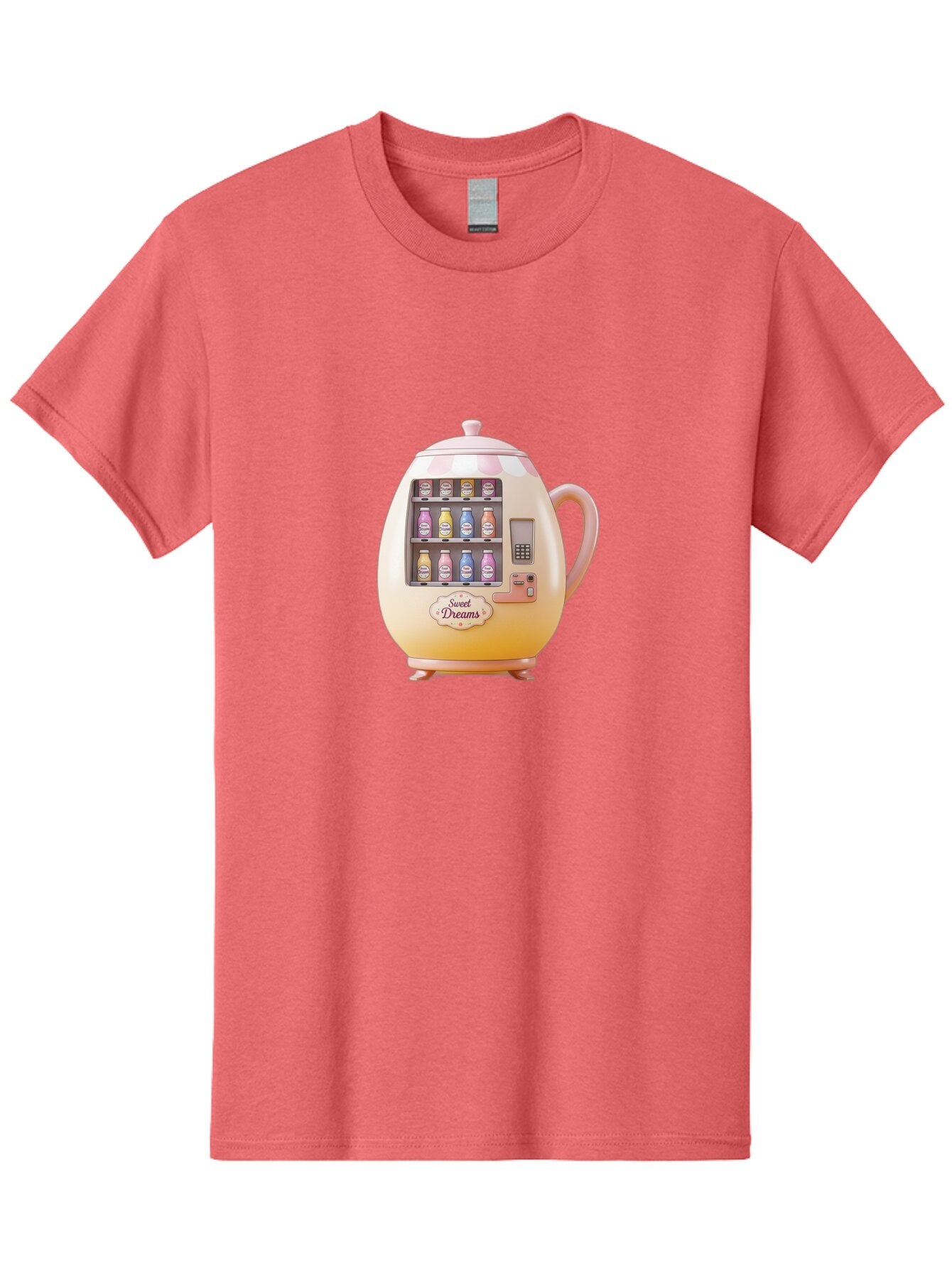 Sweet-Dreams-Teapot-Vending-Machine Men'S Graphic Tee, 100% Cotton, Comfortable Casual Summer Wear, Machine Washable, Vintage Camera, Old Camera, Antique Camera, Black Camera, Classic Photography, Photography Equipment, Nostalgic Device, Ban681 7